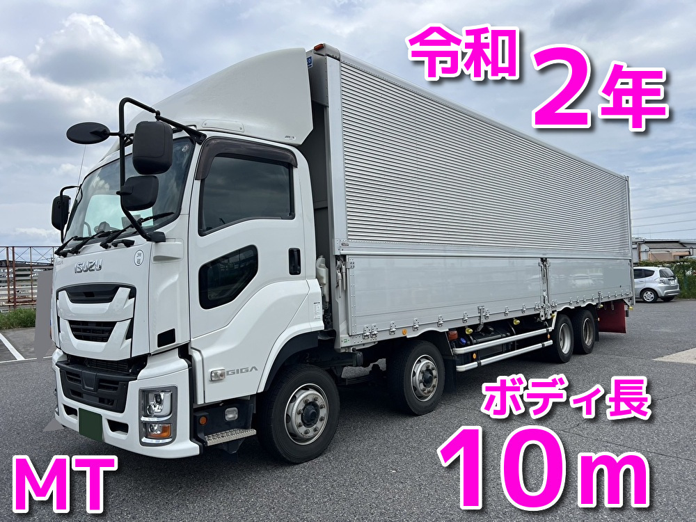 いすゞ 10t超 ギガ アルミウィング 2PG-CYJ77C