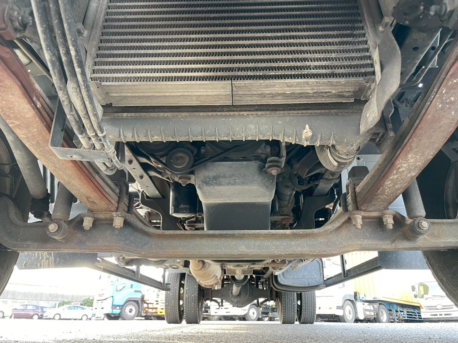 日野 中型標準 レンジャー クレーン４段 TKG-FC9JKAP