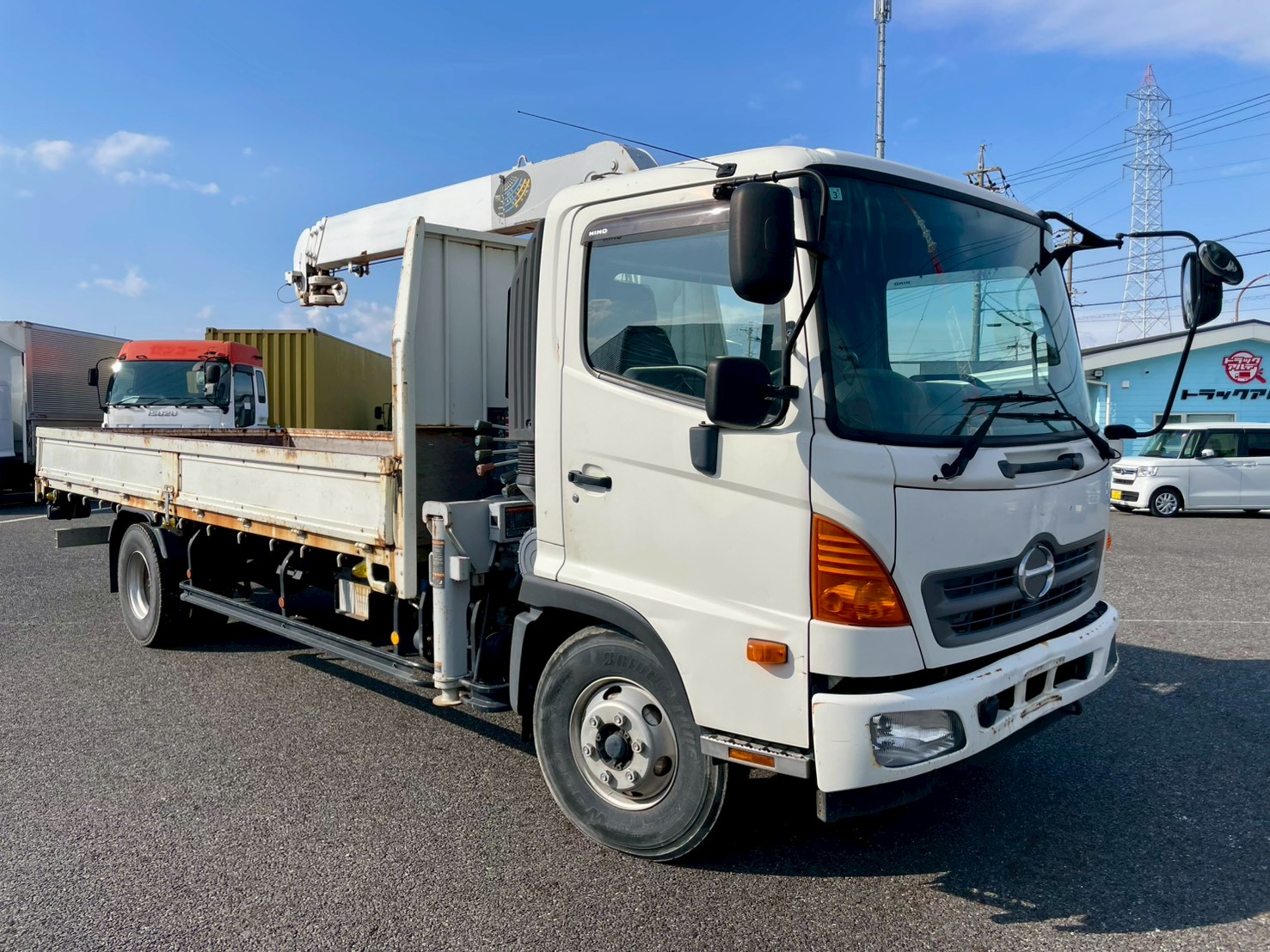 日野 中型標準 レンジャー クレーン４段 TKG-FC9JKAP