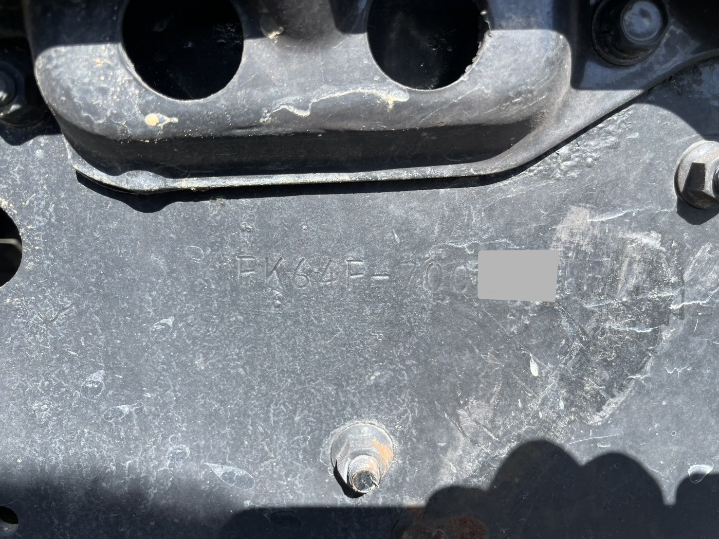 三菱 中型ワイド ファイター クレーン３段 PA-FK64F