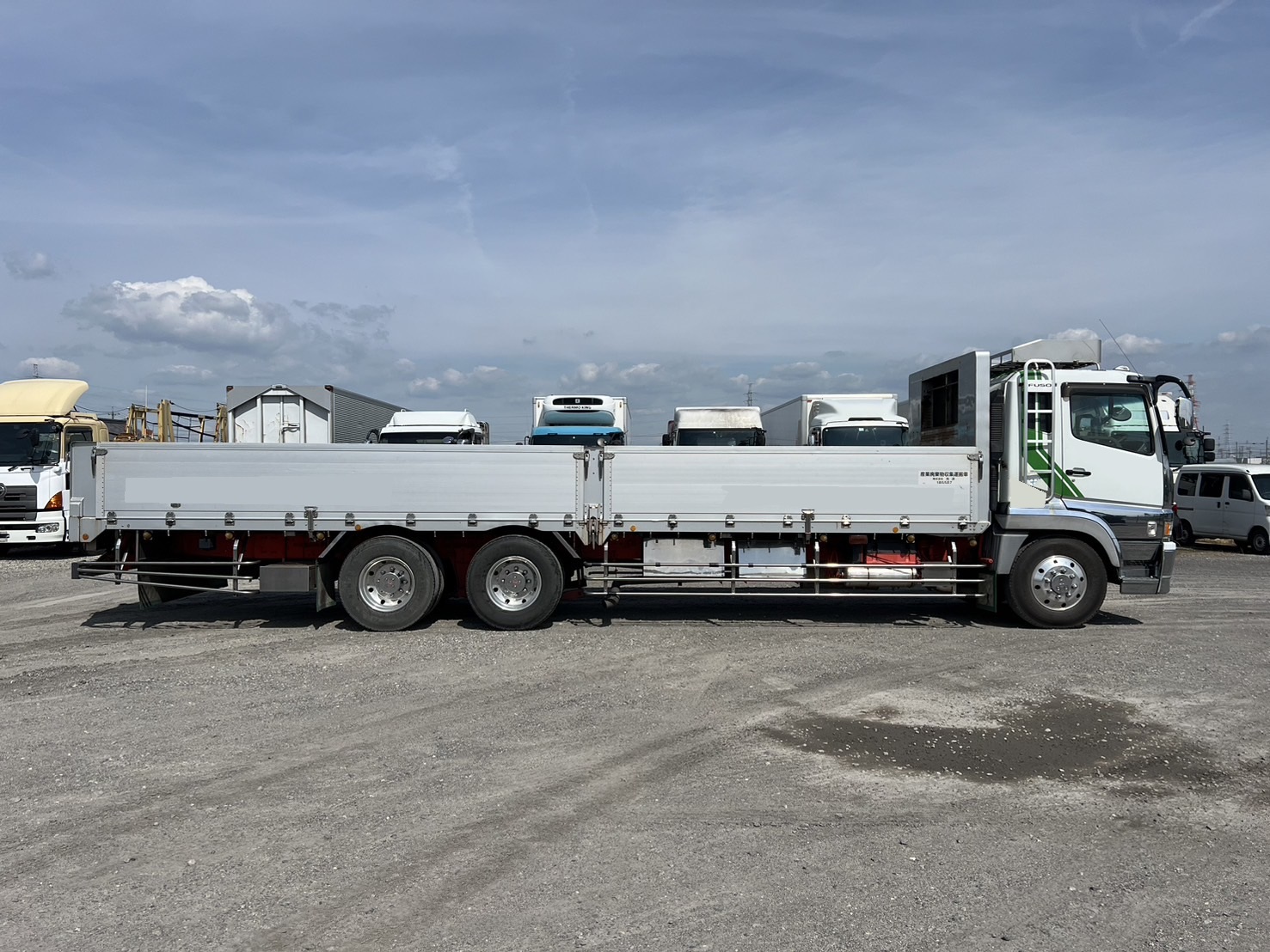 三菱 10t超 スーパーグレート 平ボディ KL-FV54JUZ