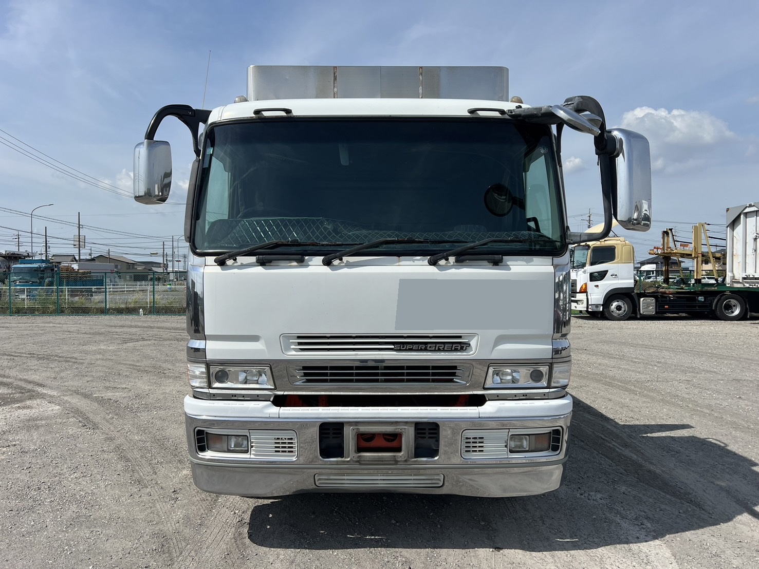 三菱 10t超 スーパーグレート 平ボディ KL-FV54JUZ