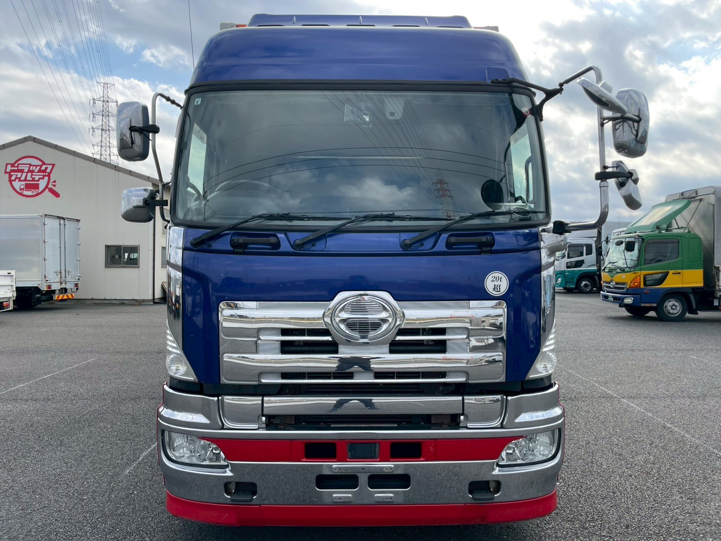 日野 10t超  アルミウィング QPG-FW1EXEG