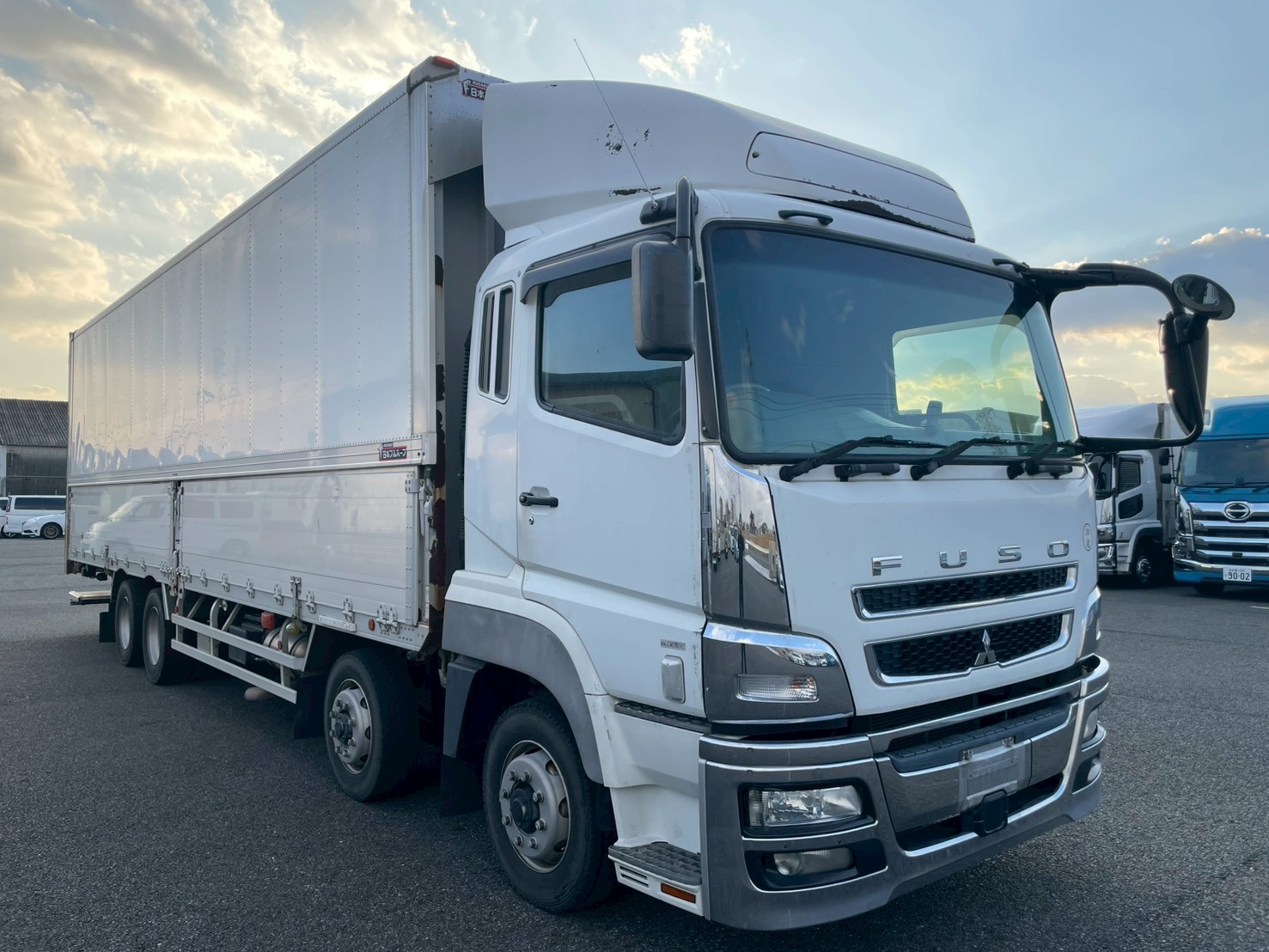 三菱 10t超  アルミウィング LKG-FS54VZ