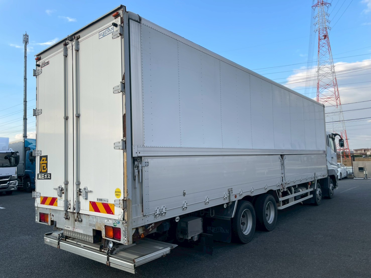 三菱 10t超  アルミウィング LKG-FS54VZ