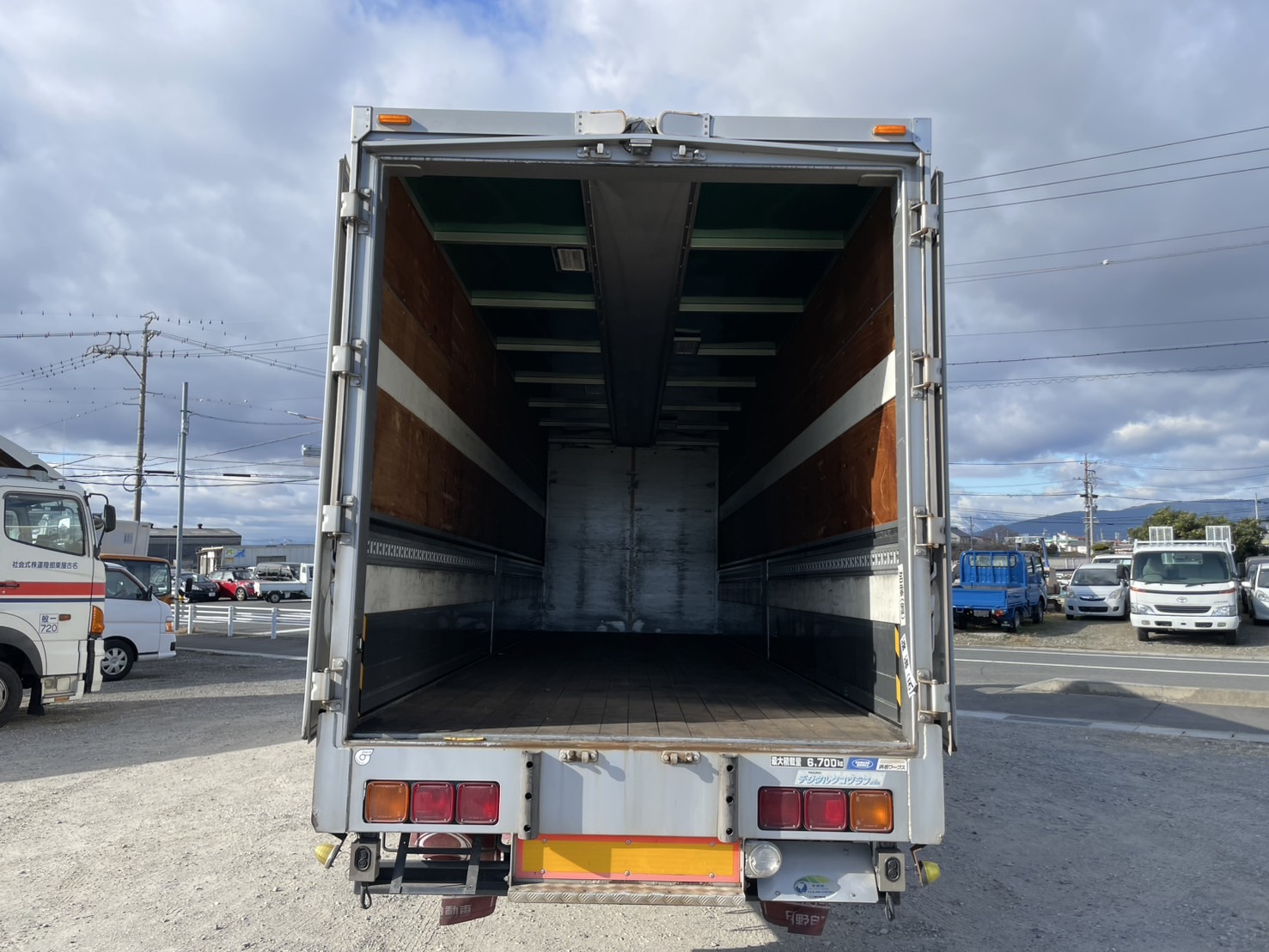 日野 中型増トン標準 レンジャー アルミウィング BDG-FE7JUWA