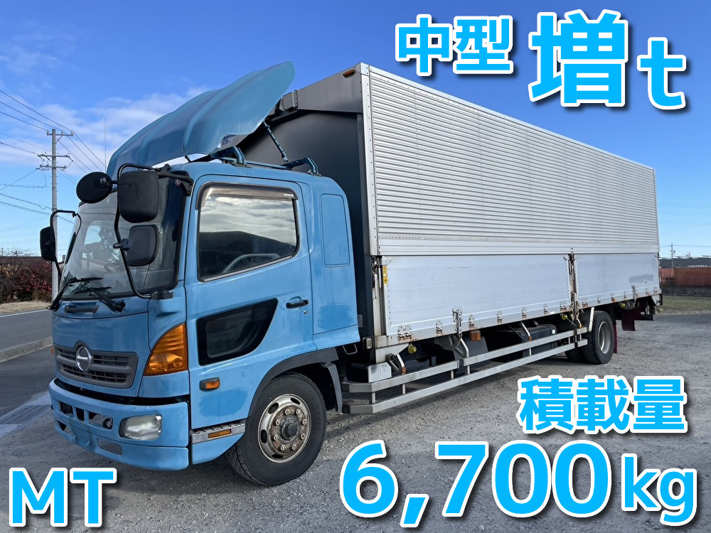 日野 中型増トン標準 レンジャー アルミウィング BDG-FE7JUWA