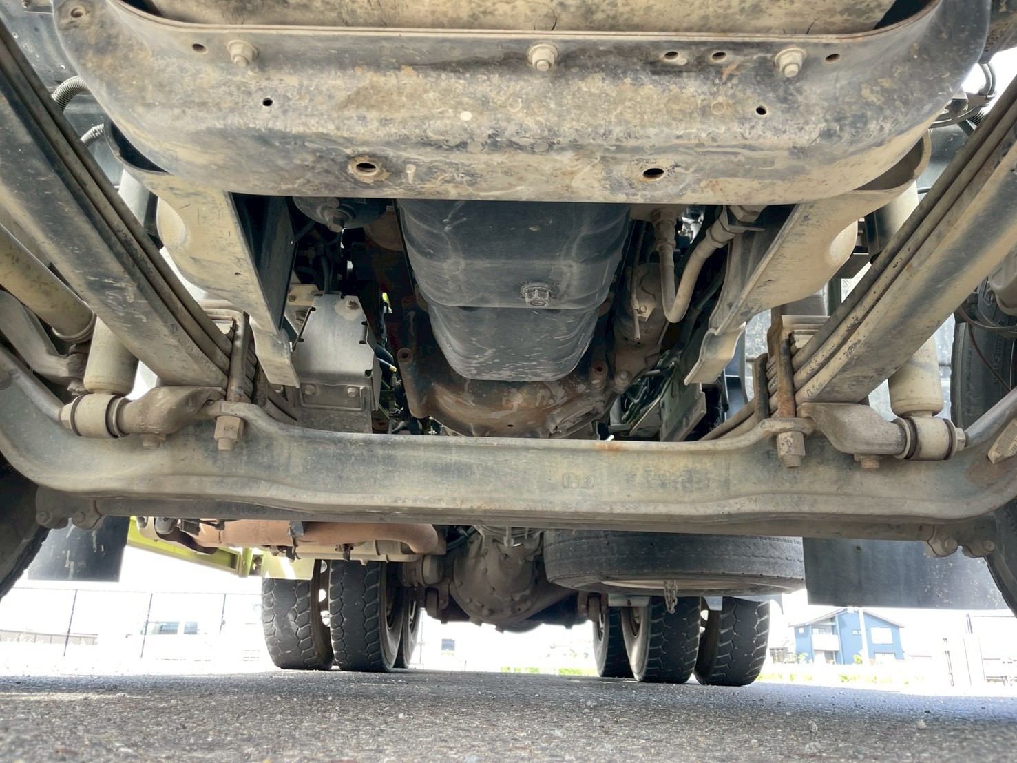 いすゞ 大型 ギガ コンクリートミキサー車 LKG-CXZ77AT