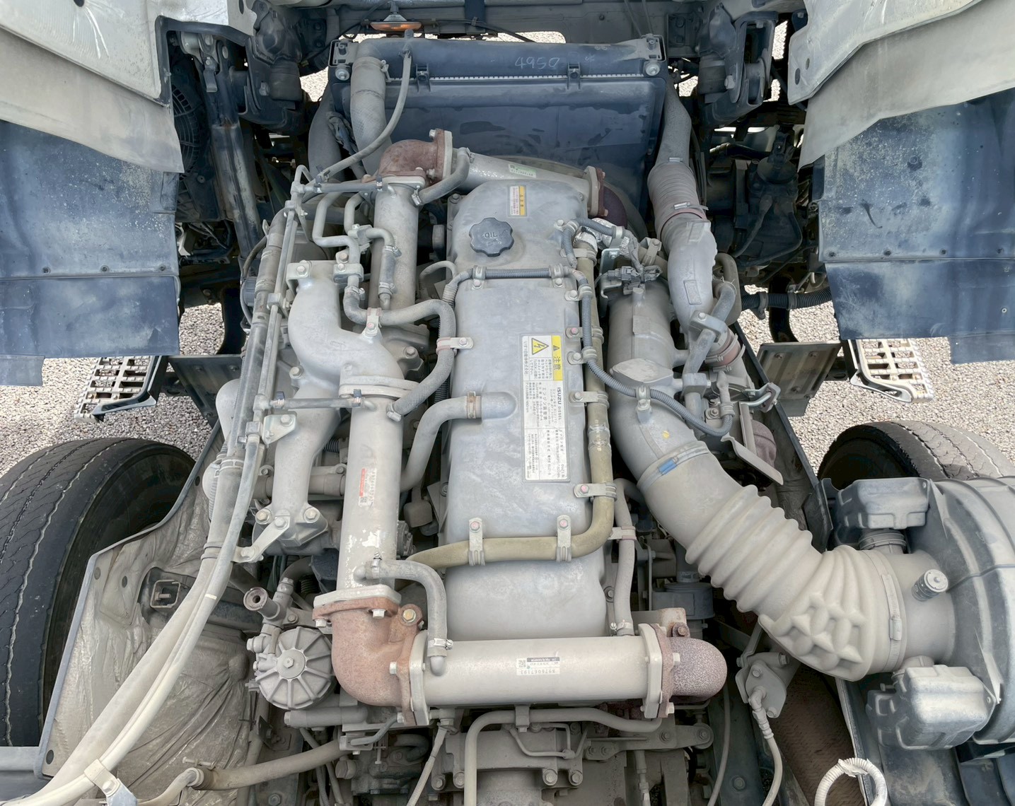いすゞ 大型 ギガ コンクリートミキサー車 LKG-CXZ77AT