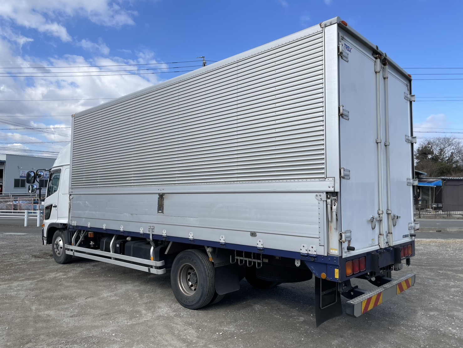 日野 中型ワイド レンジャー アルミウィング TKG-FD7JLAA