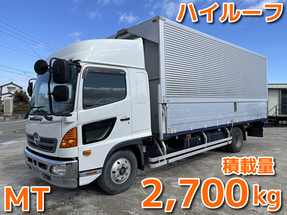 日野 中型ワイド レンジャー アルミウィング TKG-FD7JLAA