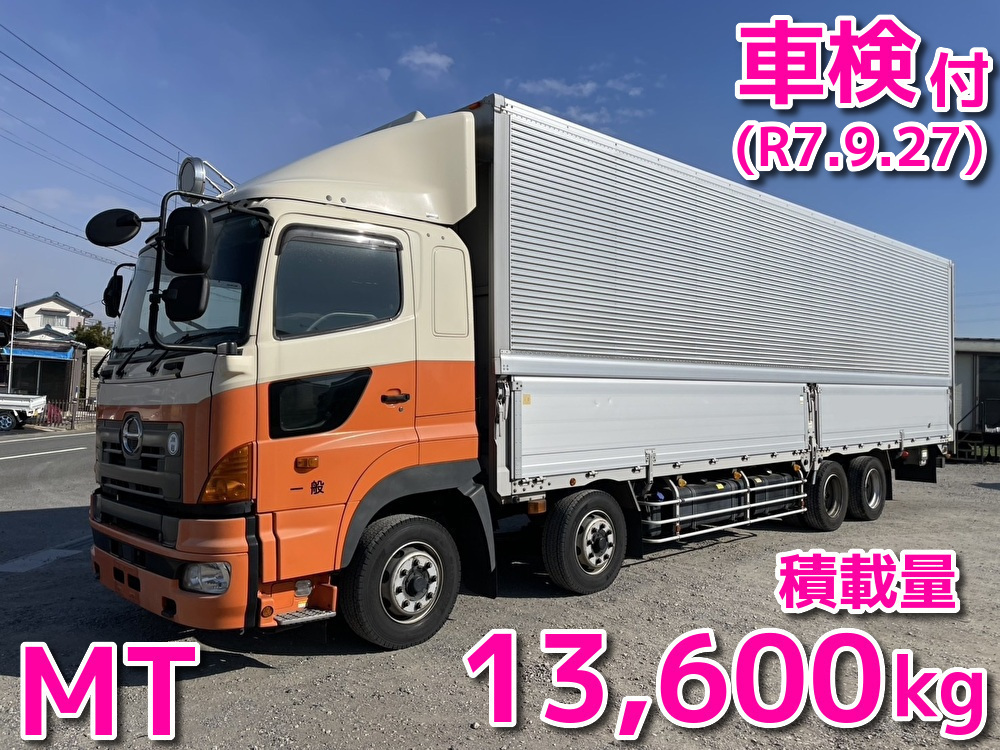 日野 10t超 プロフィア アルミウィング QPG-FW1EXEG