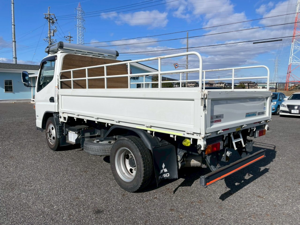 三菱 小型標準 キャンター 平ボディ TPG-FBA50
