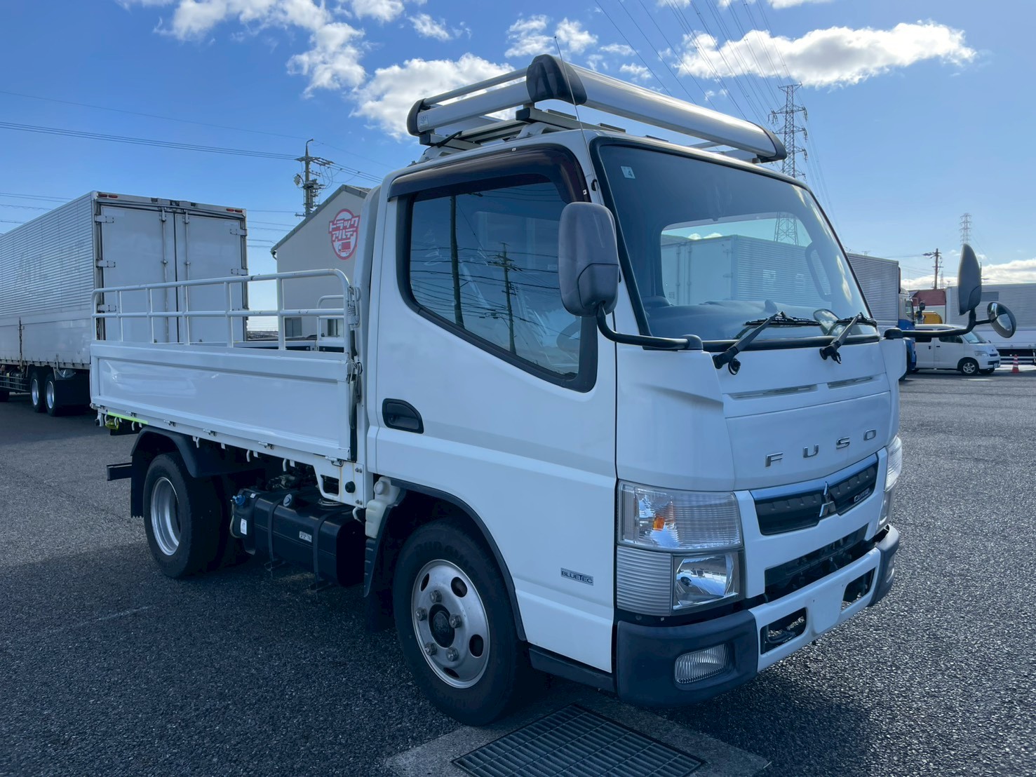 三菱 小型標準 キャンター 平ボディ TPG-FBA50