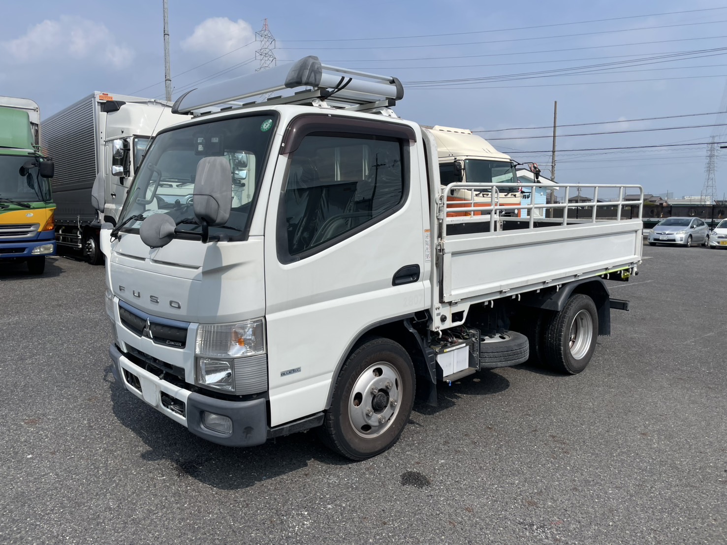 三菱 小型標準 キャンター 平ボディ TPG-FBA50