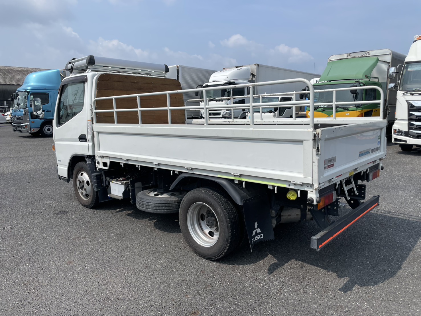 三菱 小型標準 キャンター 平ボディ TPG-FBA50