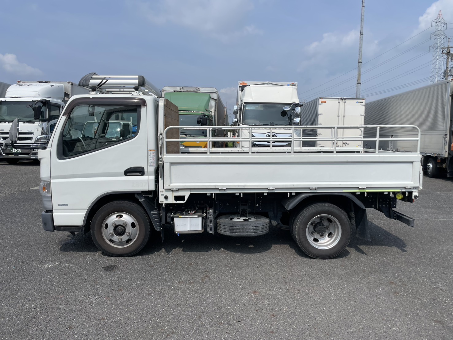 三菱 小型標準 キャンター 平ボディ TPG-FBA50