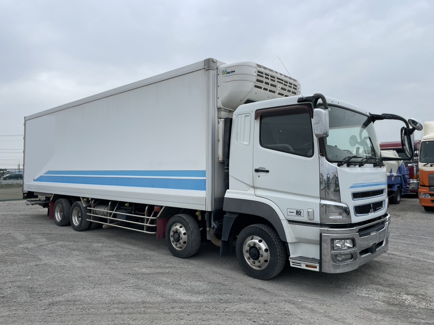 三菱 10t超 スーパーグレート 冷凍車 QPG-FS64VZ