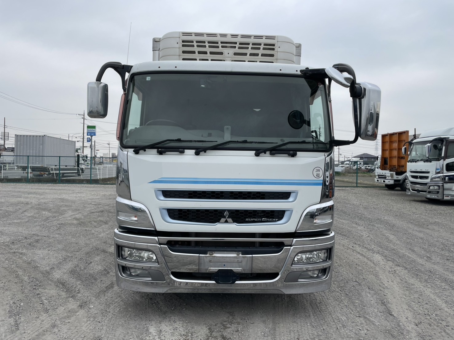 三菱 10t超 スーパーグレート 冷凍車 QPG-FS64VZ