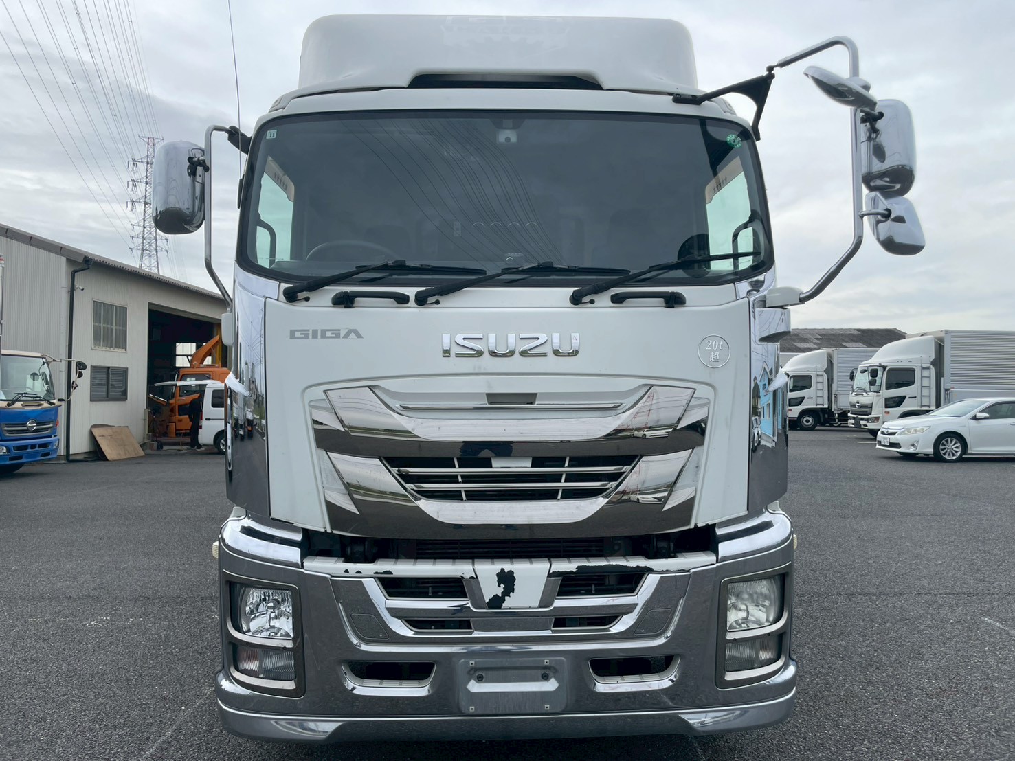 いすゞ 10t超 ギガ アルミウィング QPG-CYL77B