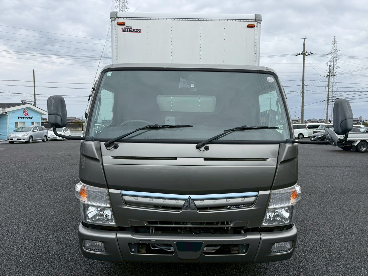 三菱 小型ワイド キャンター バン 2PG-FEB80