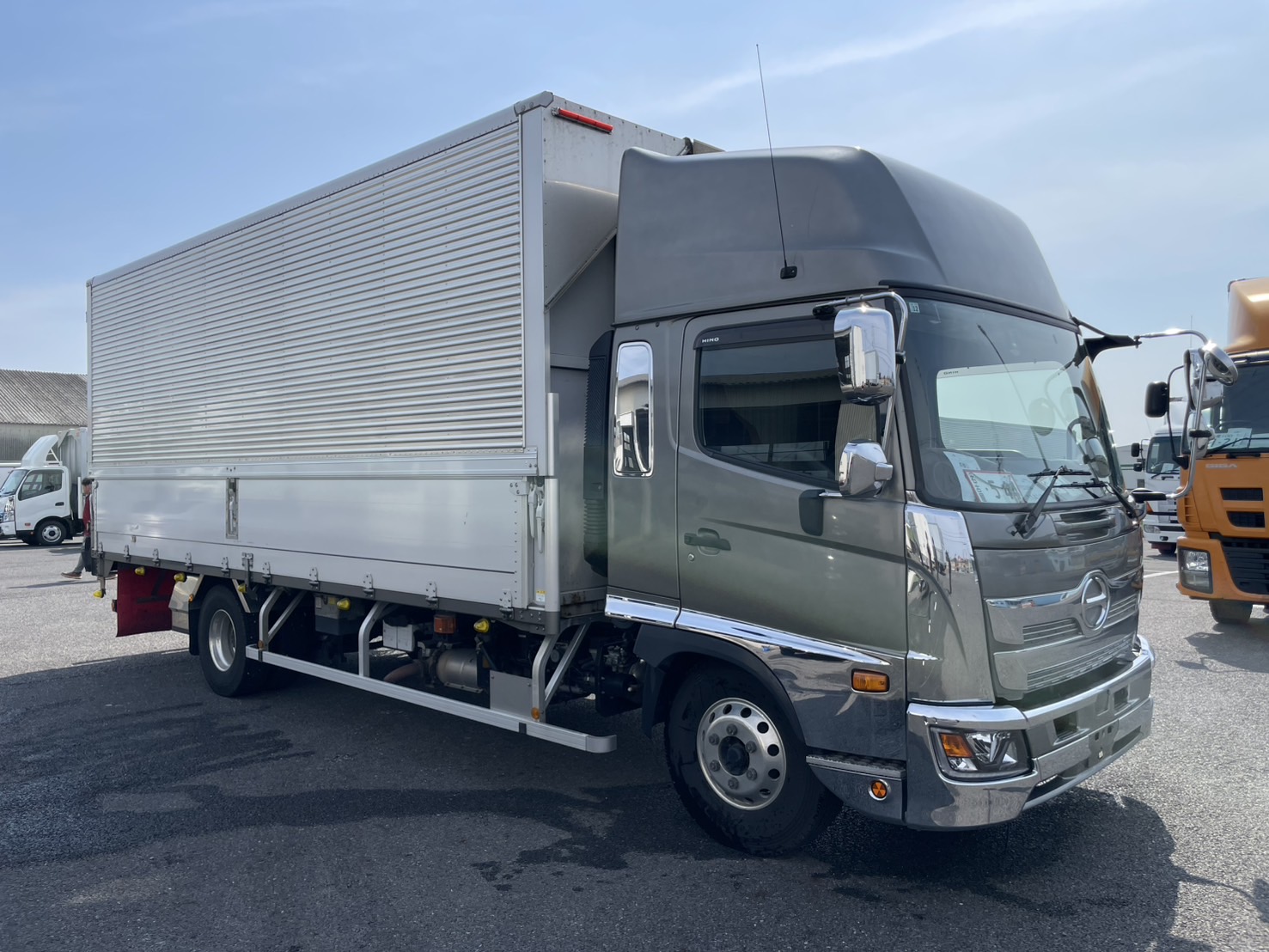 日野 中型ワイド レンジャー アルミウィング 2PG-FD2ABG