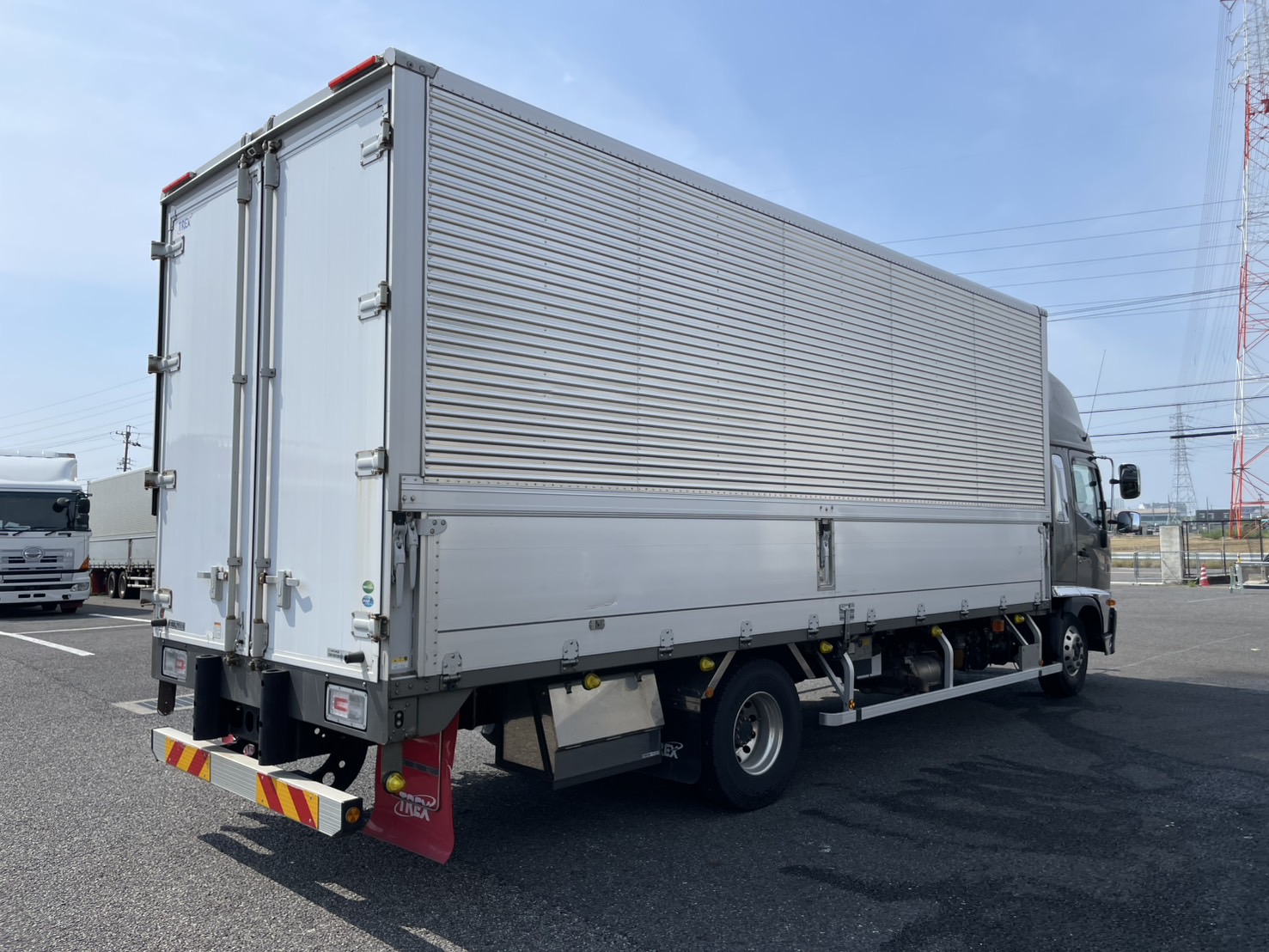 日野 中型ワイド レンジャー アルミウィング 2PG-FD2ABG