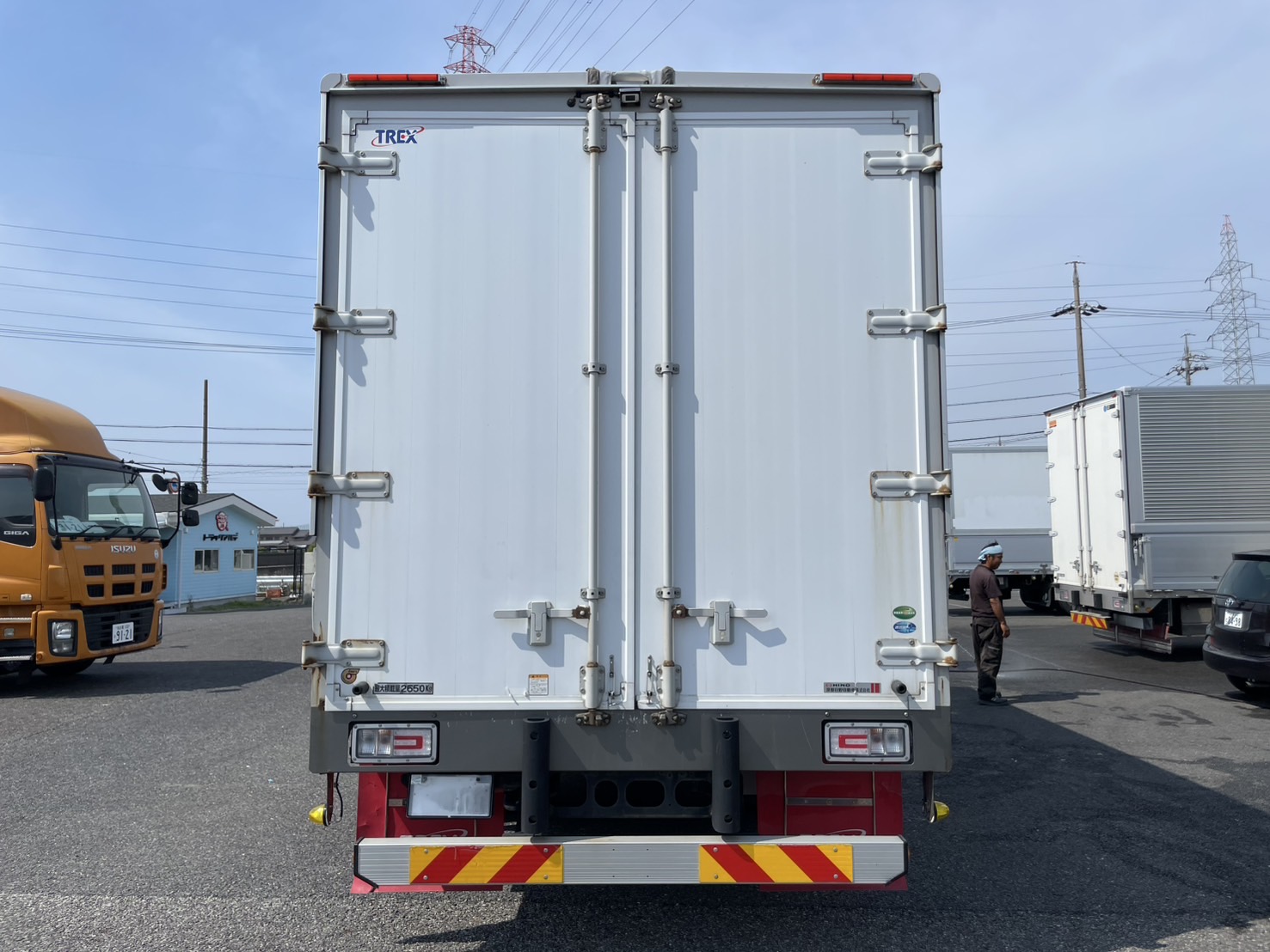 日野 中型ワイド レンジャー アルミウィング 2PG-FD2ABG