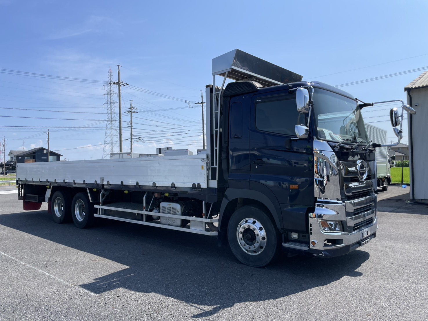 日野 10t超 プロフィア 平ボディ 2DG-FR1AHG