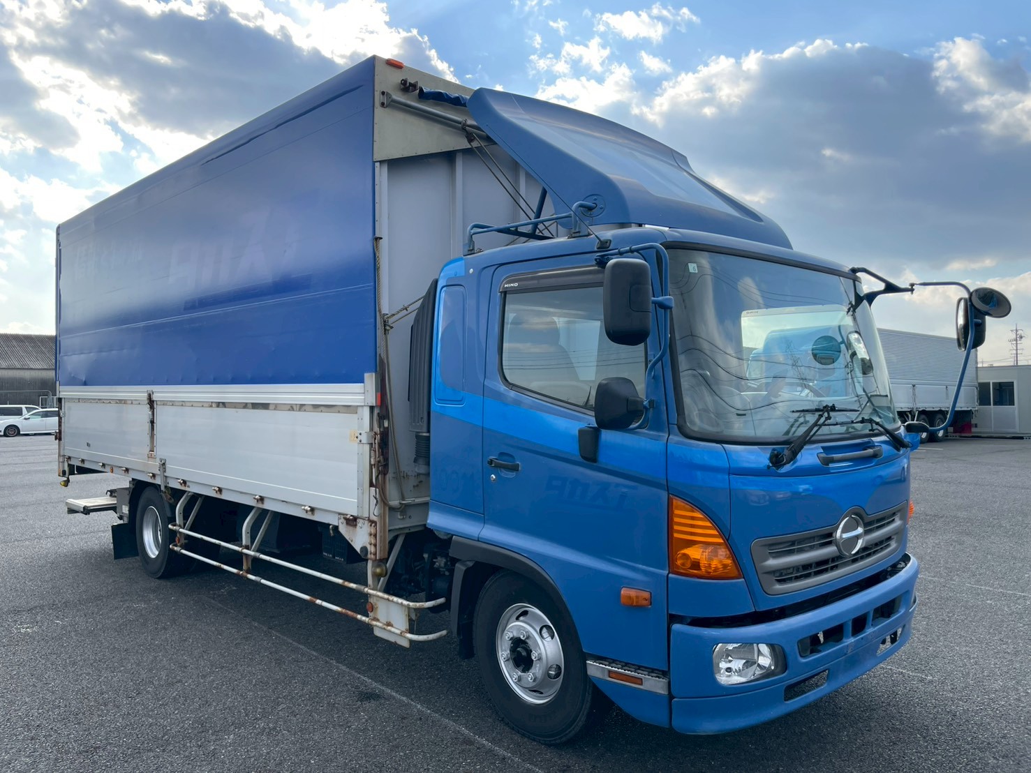 日野 中型ワイド  ホロウイング TKG-FD9JLAA