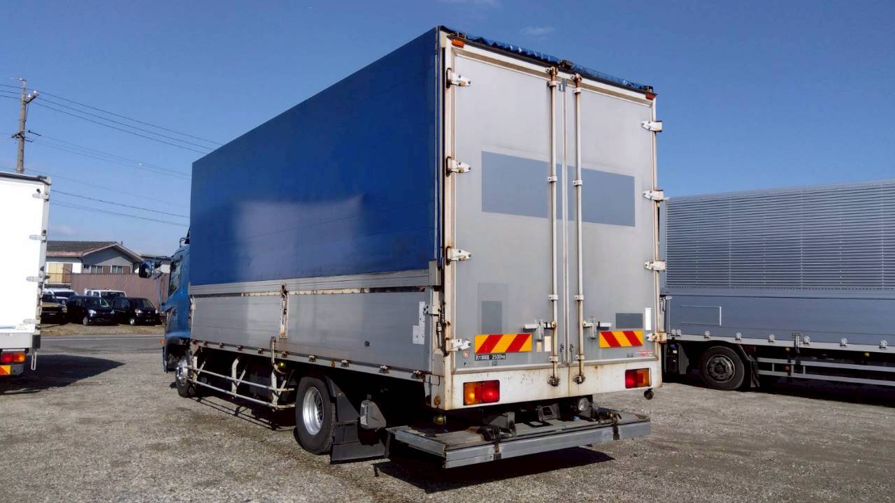 日野 中型ワイド  ホロウイング TKG-FD9JLAA