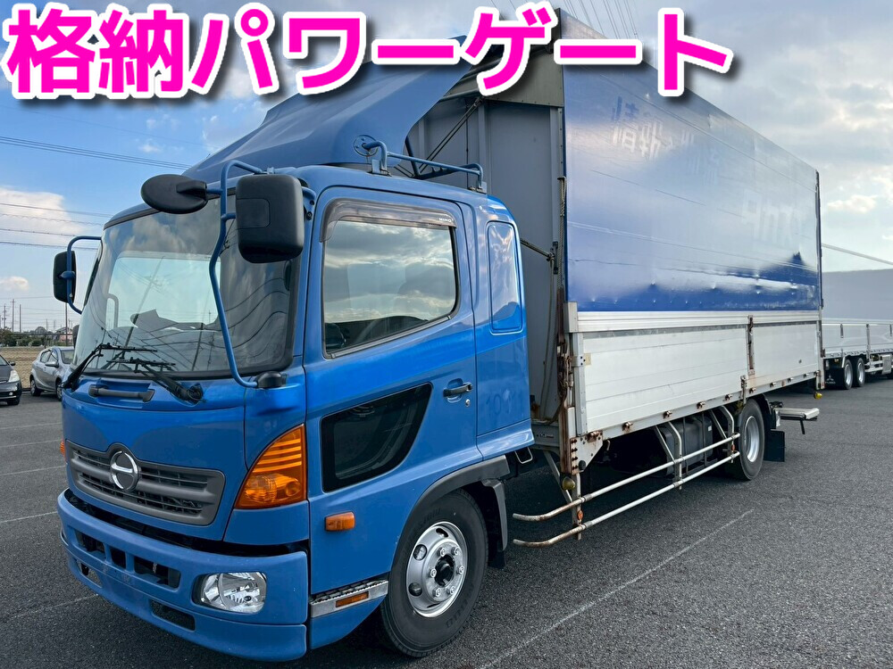 日野 中型ワイド  ホロウイング TKG-FD9JLAA