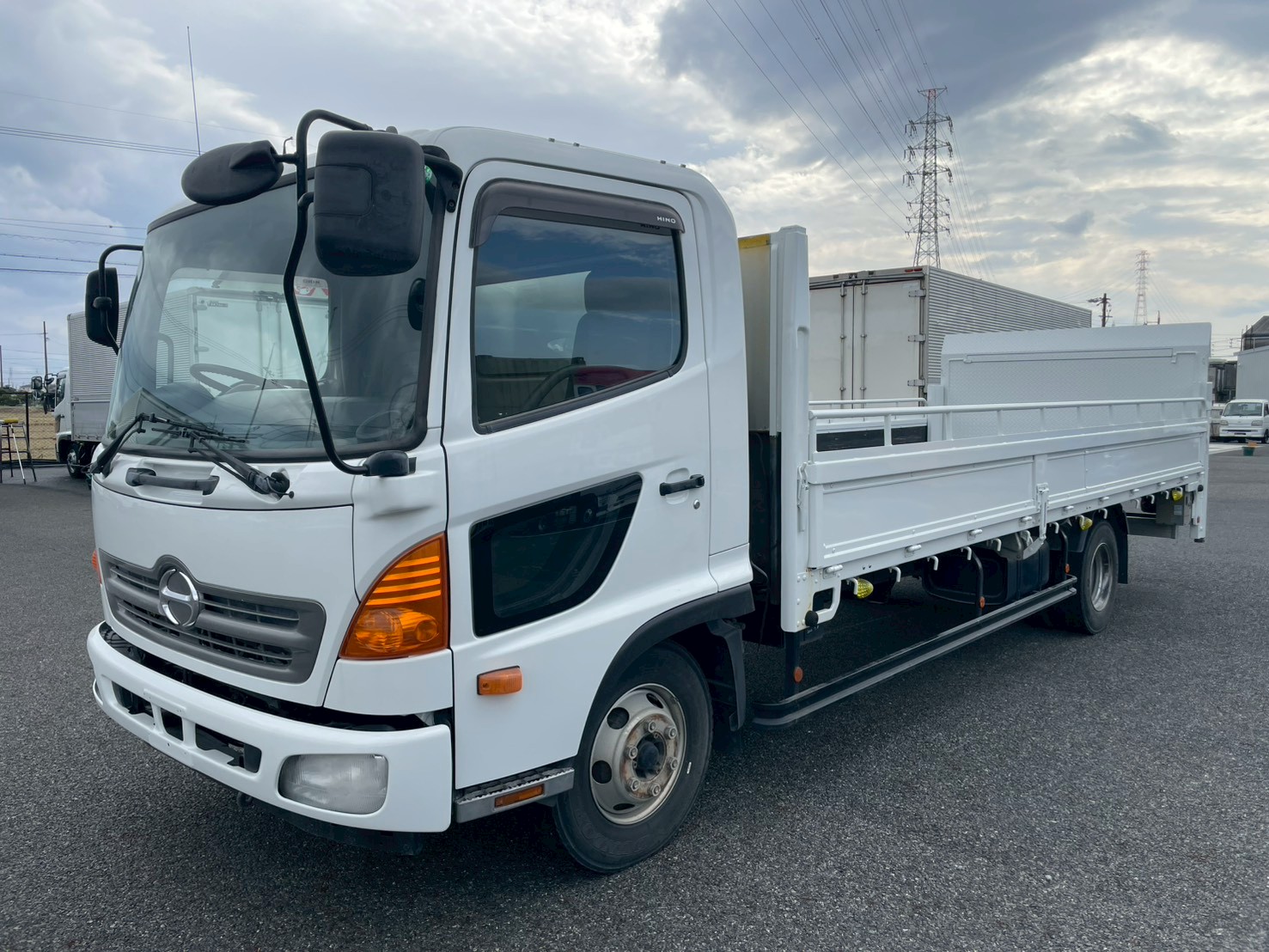 日野 中型ワイド レンジャー 平ボディ TKG-FC9JKAP