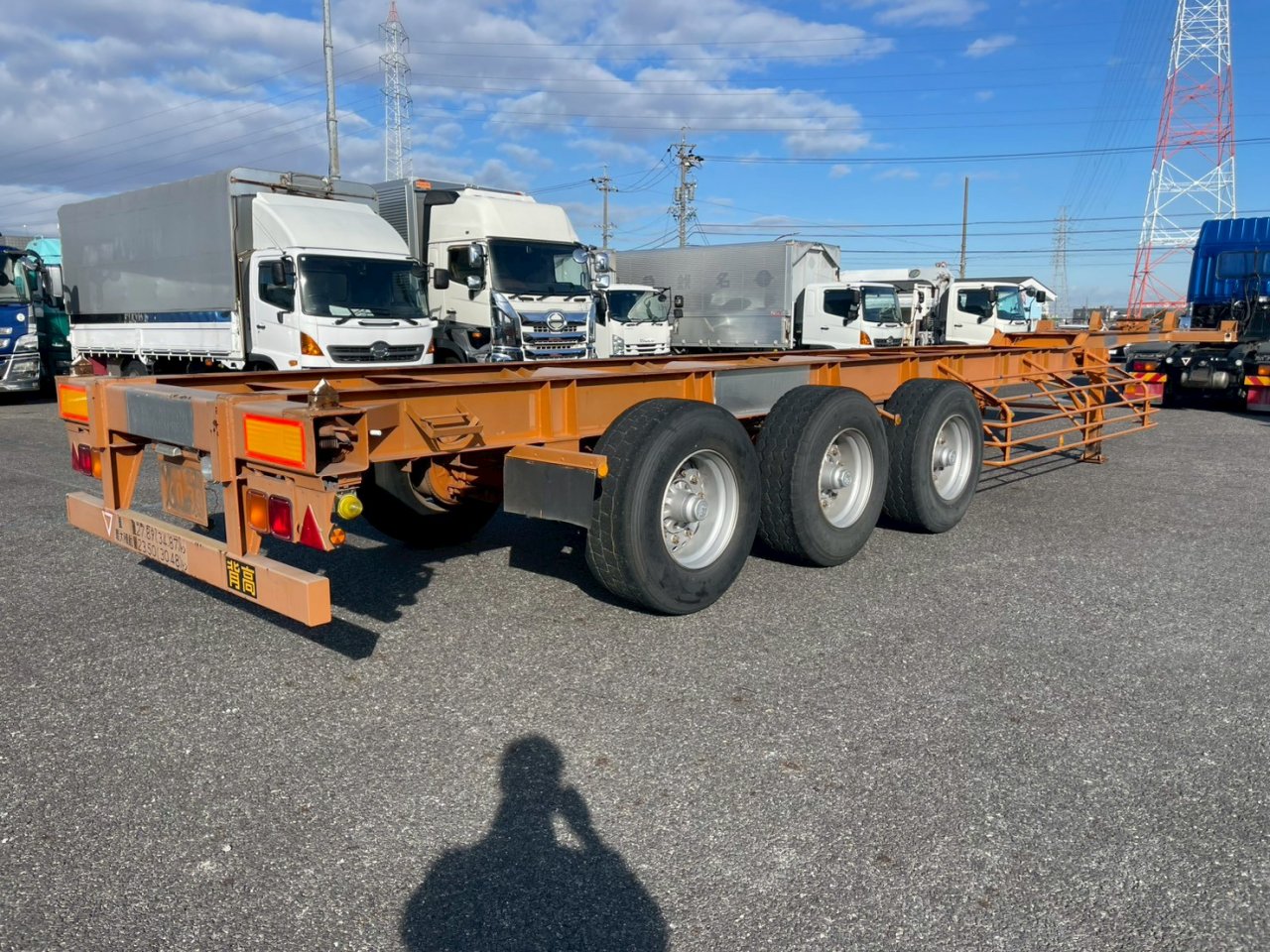 トレクス   コンテナセミトレーラー CTB34003