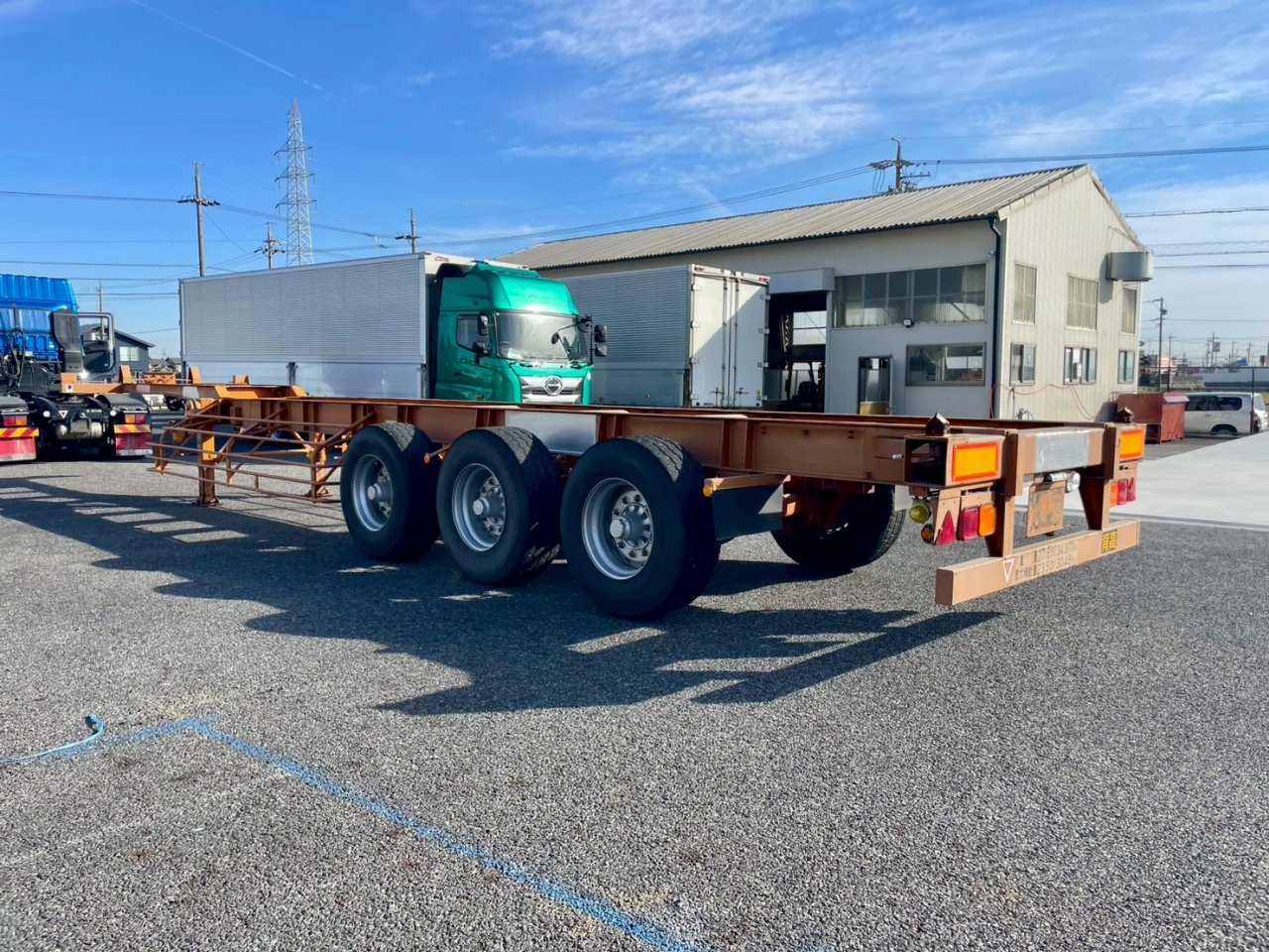 トレクス   コンテナセミトレーラー CTB34003