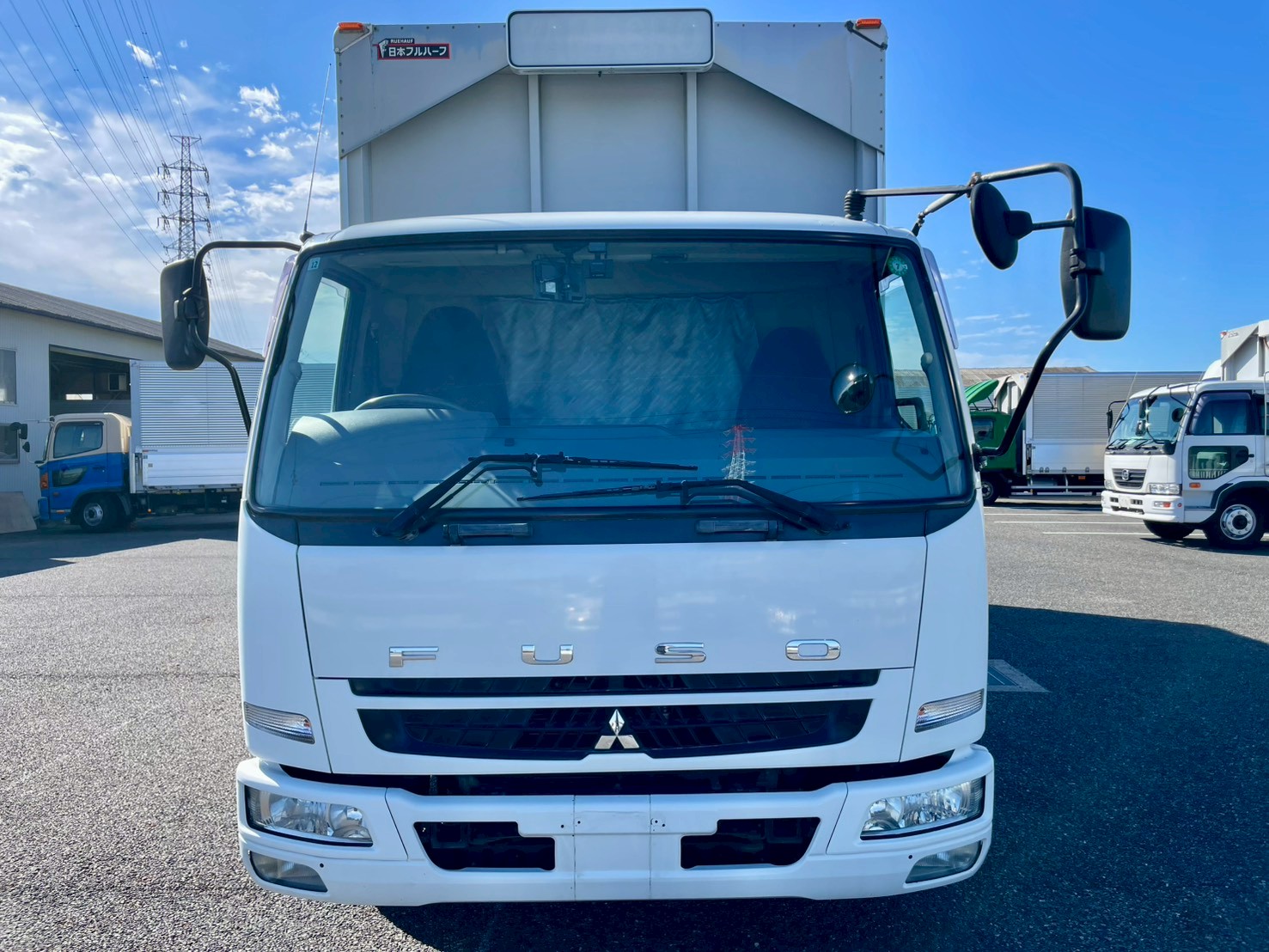 三菱 中型ワイド  アルミウィング PDG-FK71F