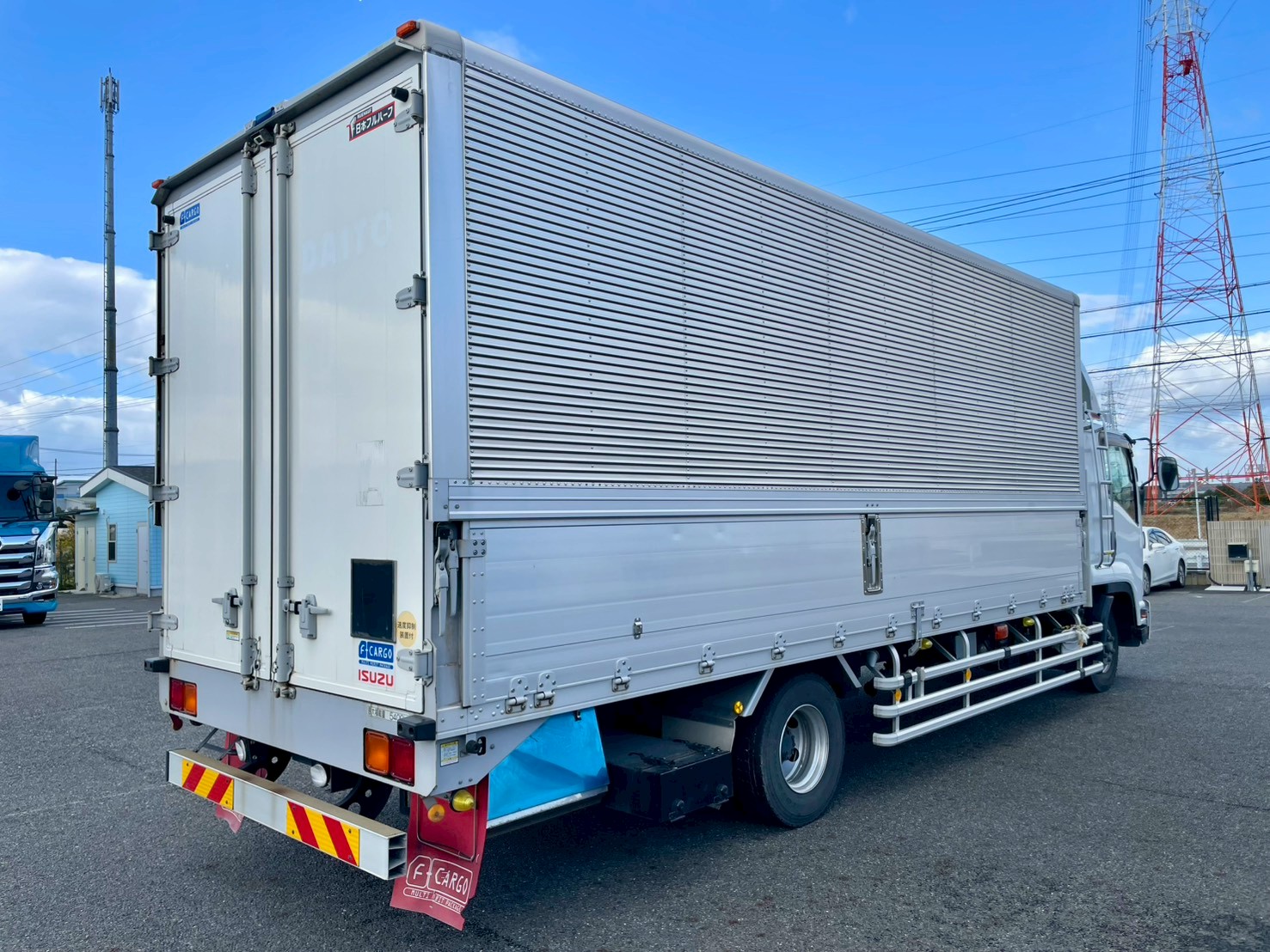 いすゞ 中型増トンワイド フォワード アルミウィング SPG-FSR90S2