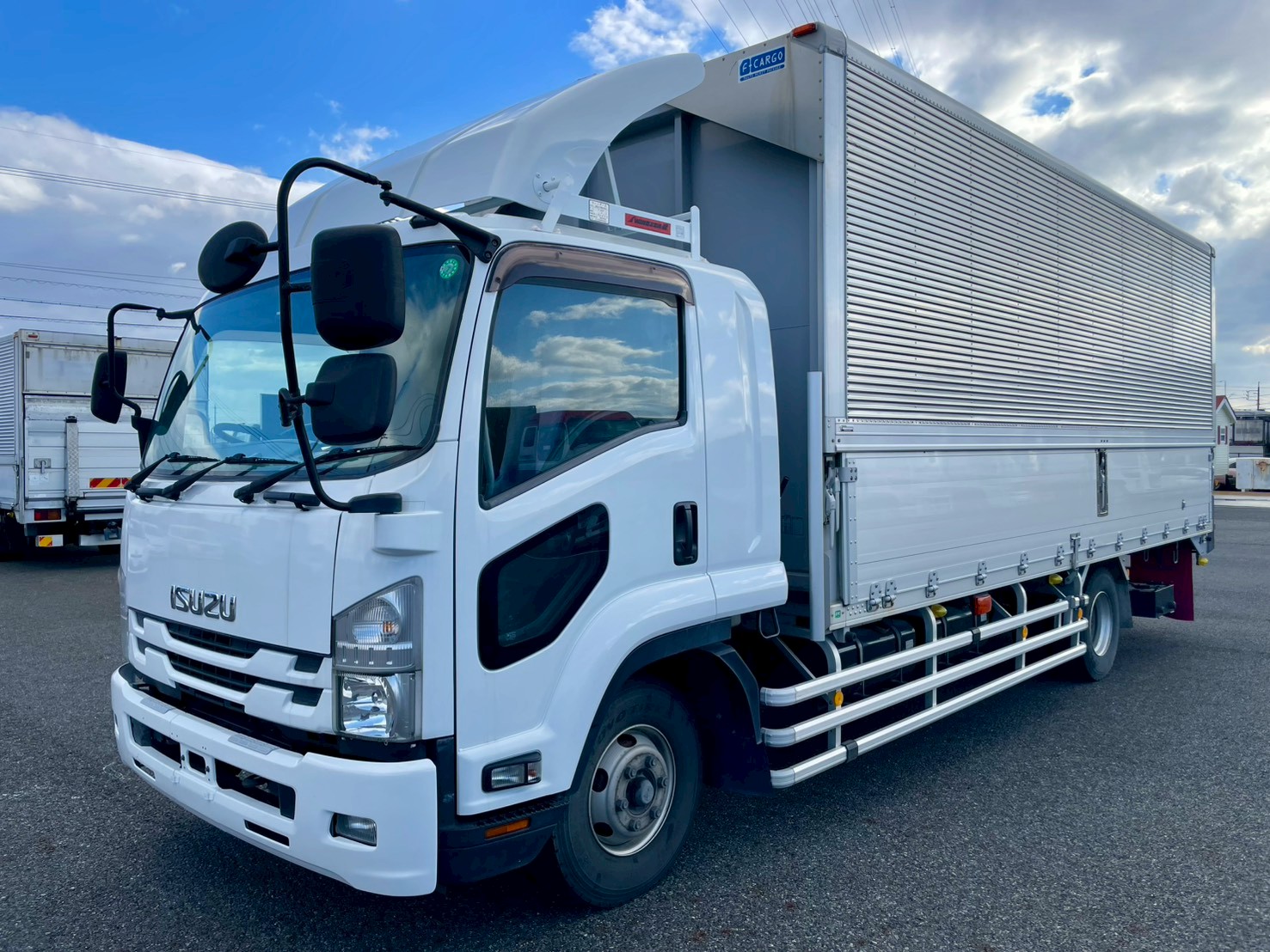 いすゞ 中型増トンワイド フォワード アルミウィング SPG-FSR90S2