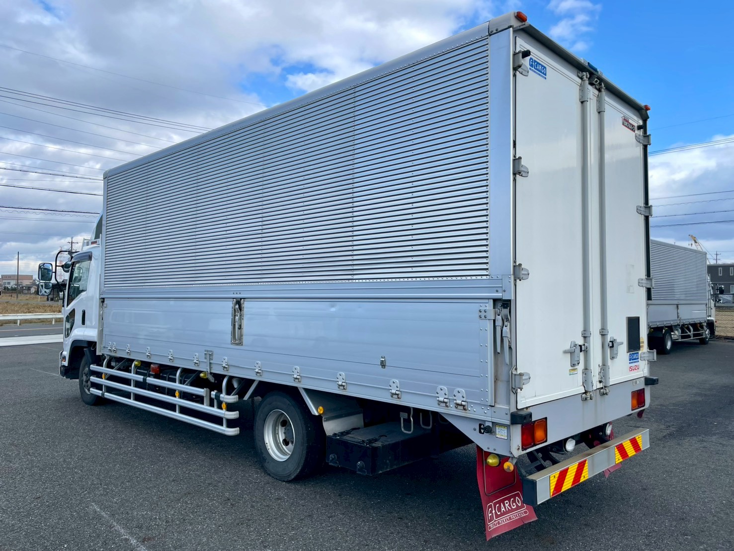 いすゞ 中型増トンワイド フォワード アルミウィング SPG-FSR90S2