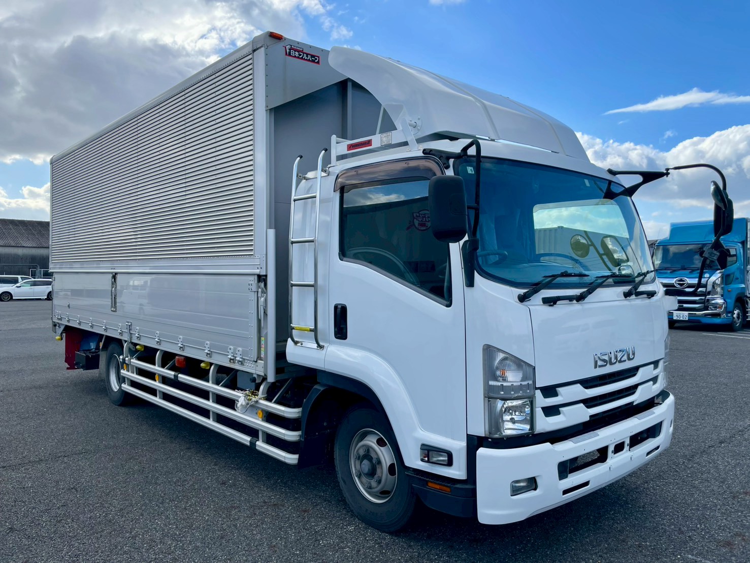 いすゞ 中型増トンワイド フォワード アルミウィング SPG-FSR90S2