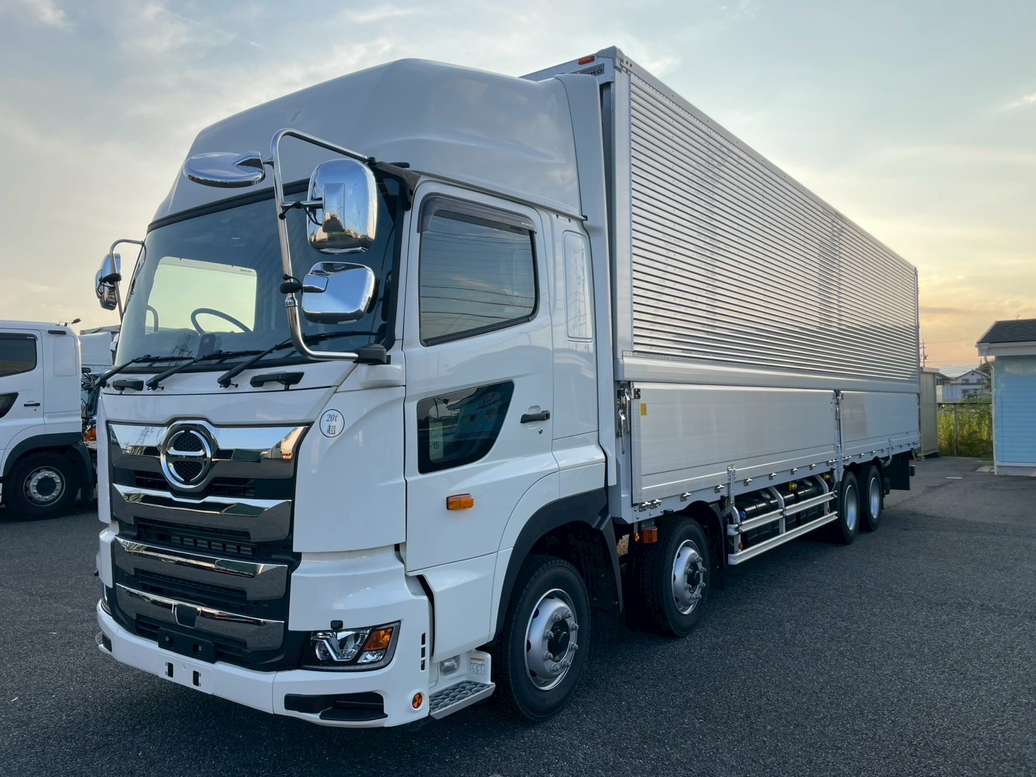 日野 10t超  アルミウィング 2DG-FW1AHC
