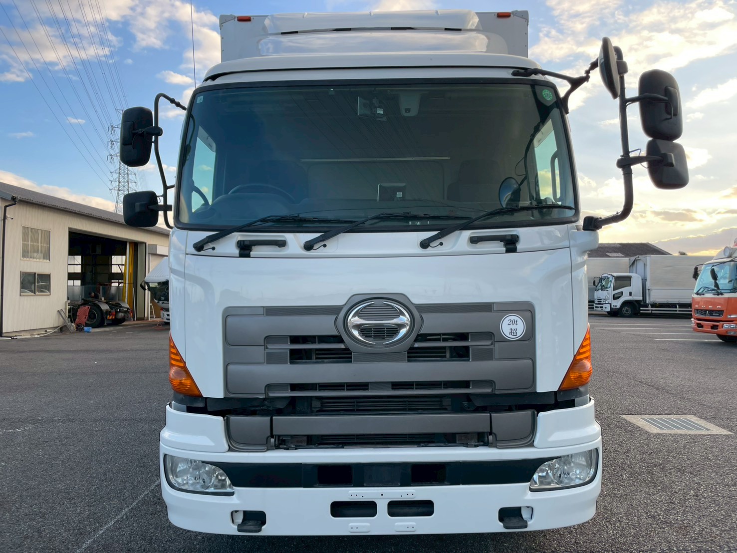 日野 10t超  アルミウィング QPG-FW1EZEG