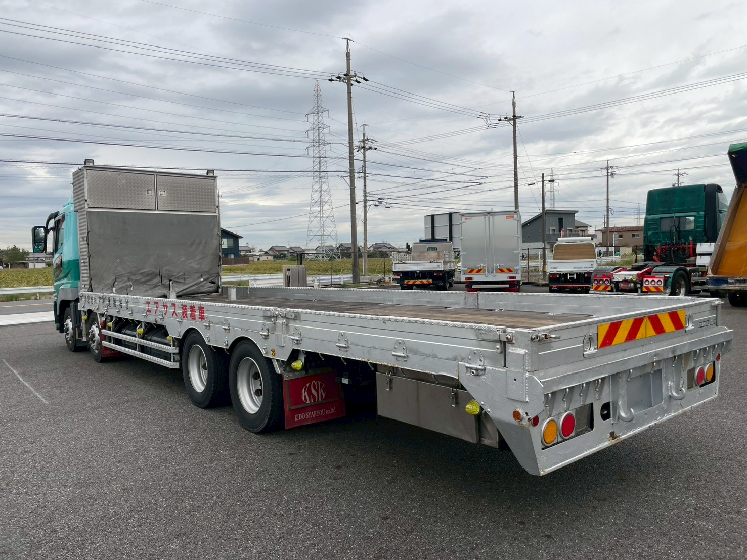 三菱 10t超  セルフ QKG-FS54VZ