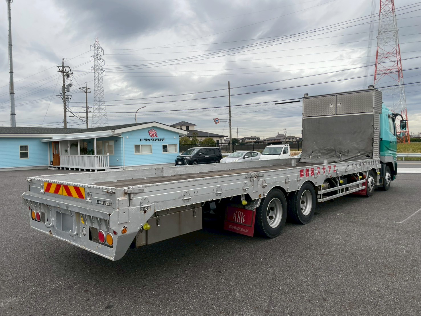 三菱 10t超  セルフ QKG-FS54VZ