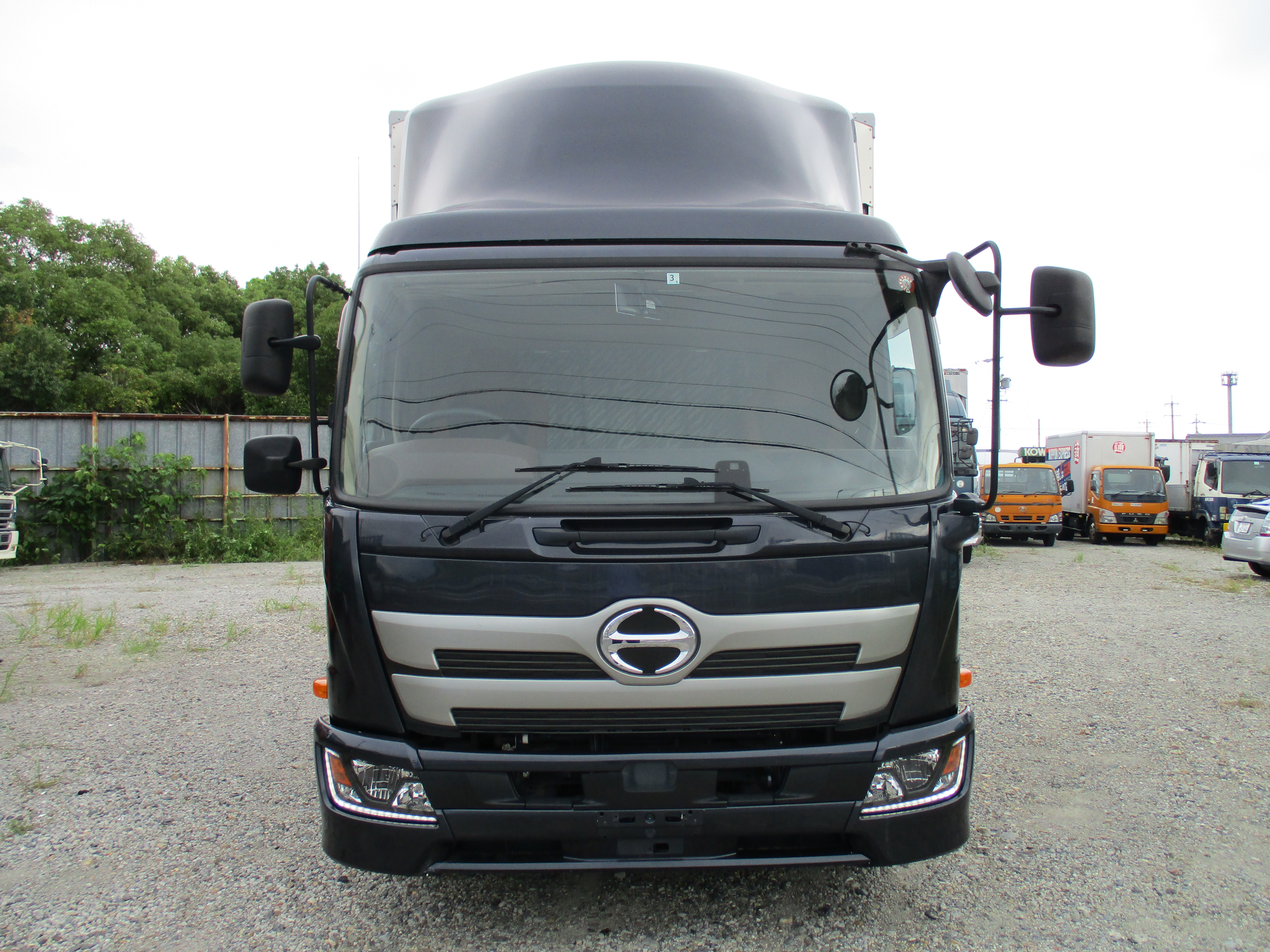 日野 中型ワイド レンジャー アルミウィング 2KG-FD2ABG