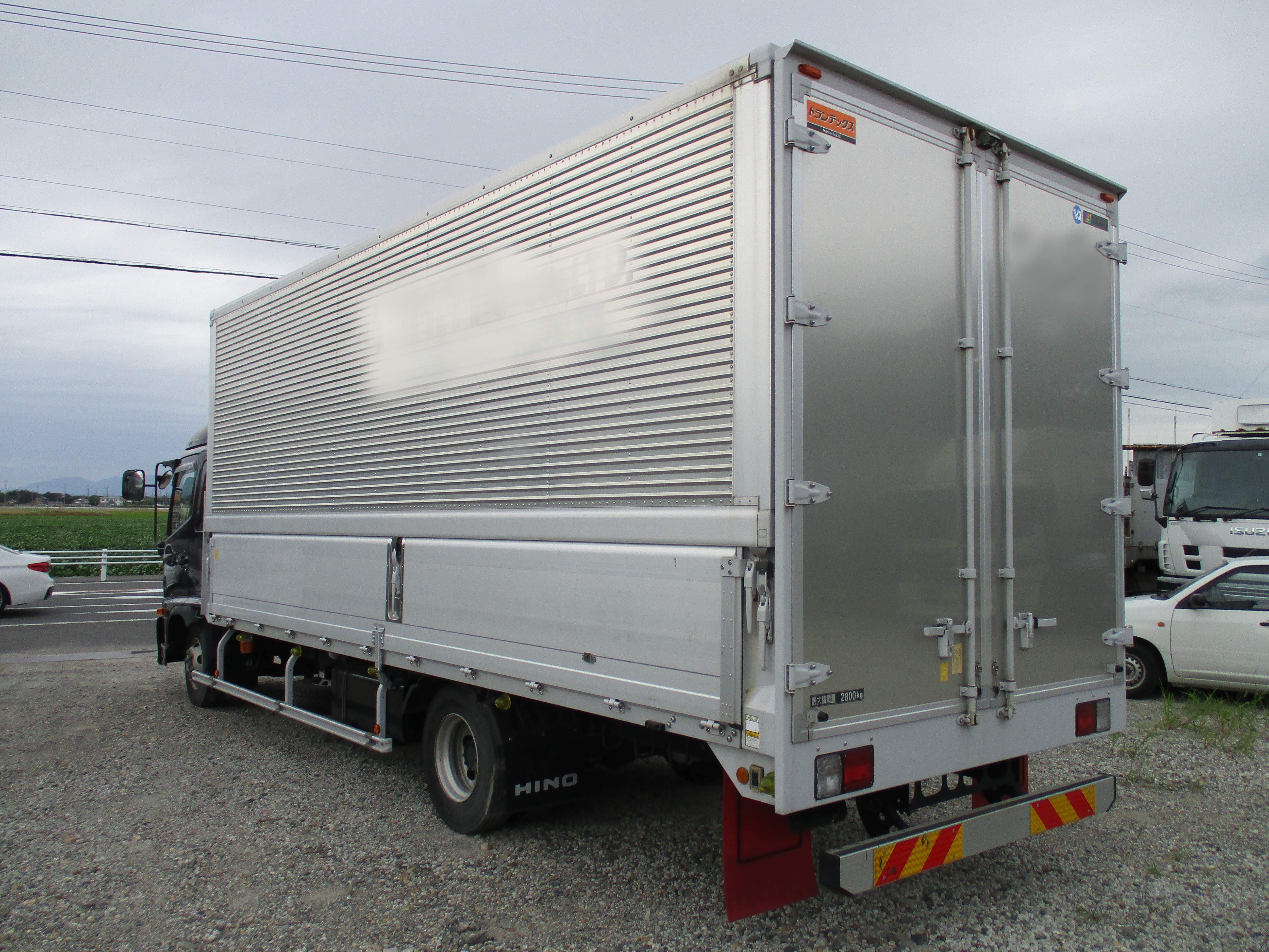 日野 中型ワイド レンジャー アルミウィング 2KG-FD2ABG