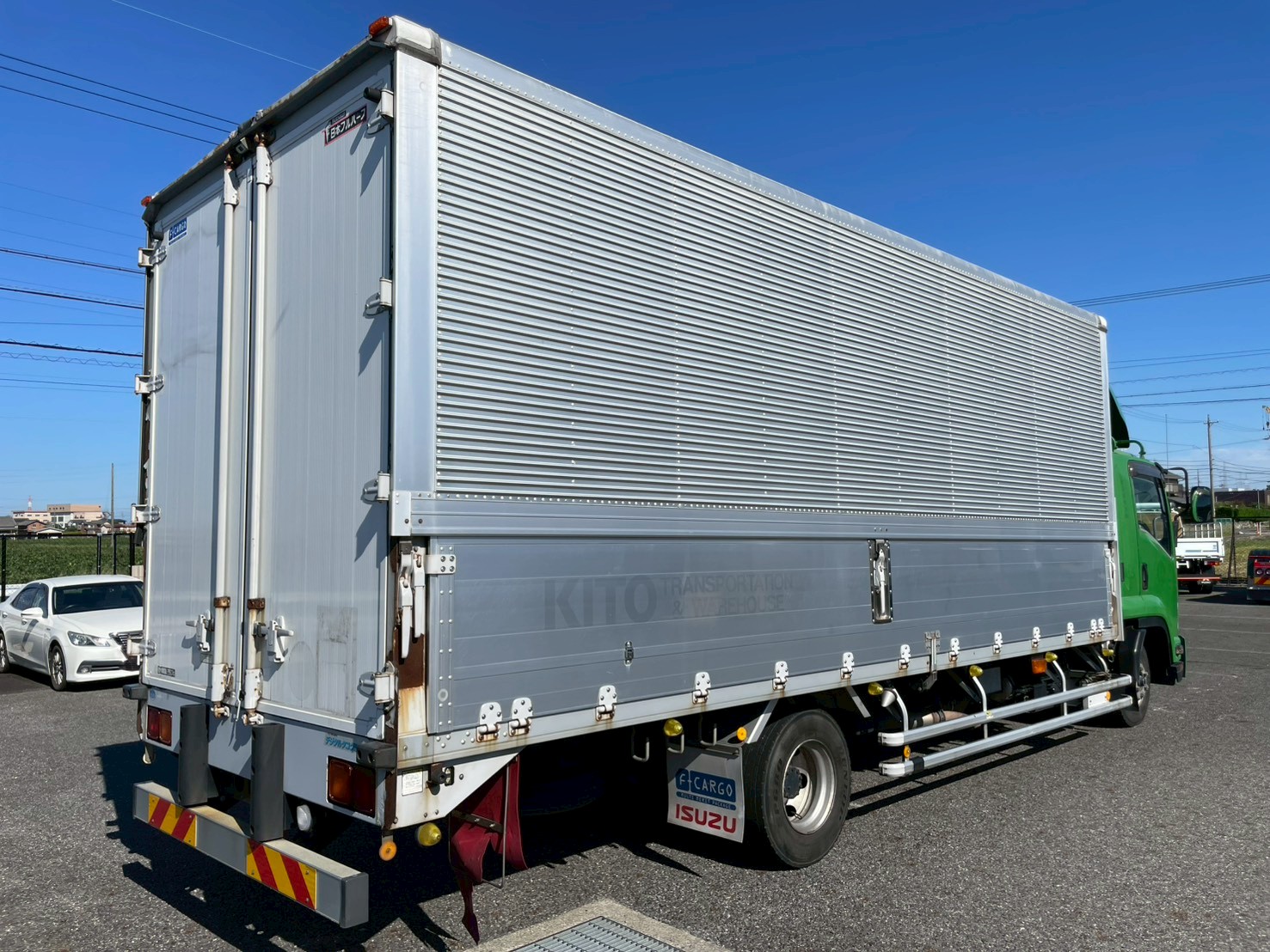 いすゞ 中型ワイド  アルミウィング TKG-FRR90S2