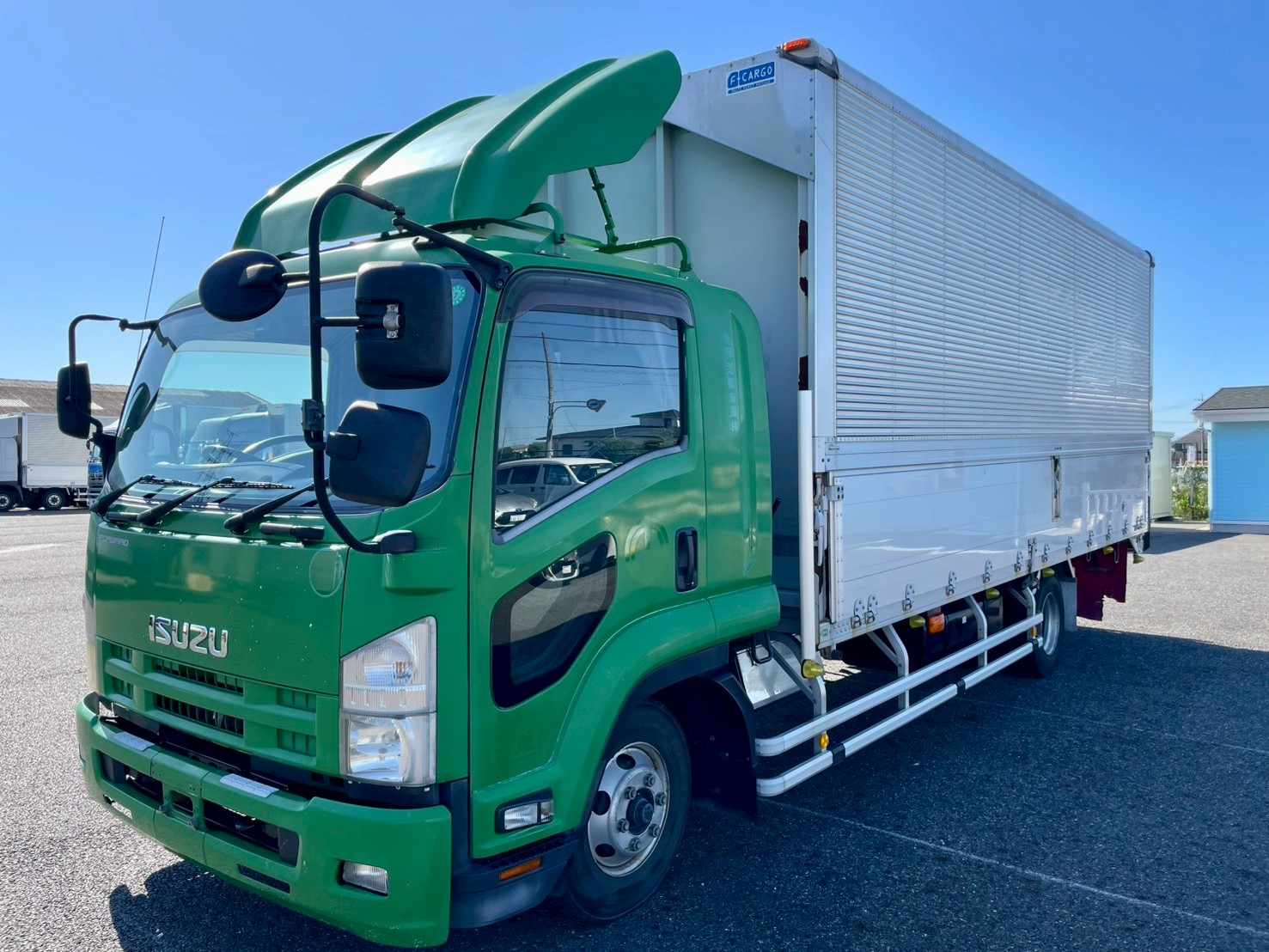 いすゞ 中型ワイド  アルミウィング TKG-FRR90S2