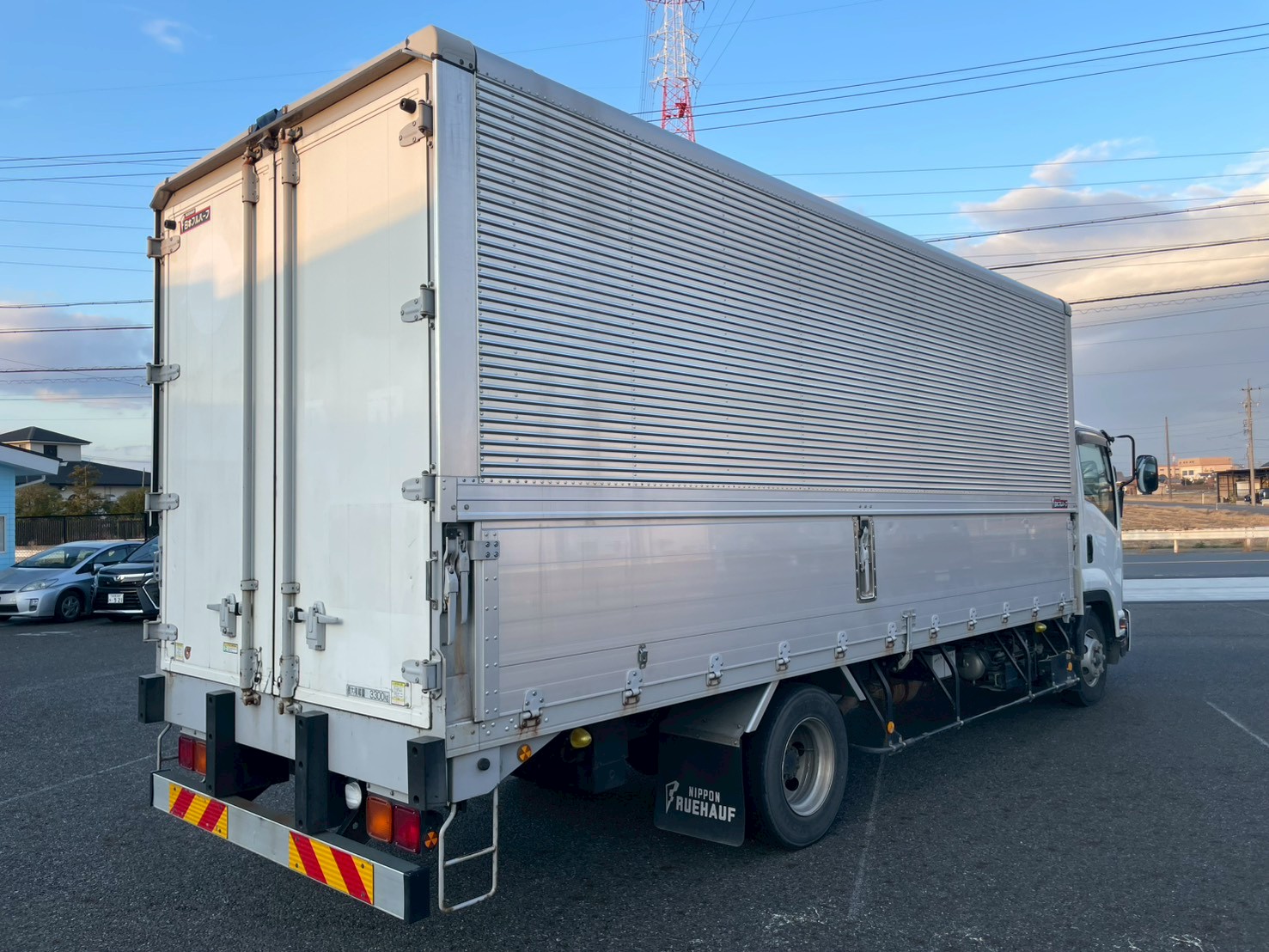 いすゞ 中型標準  アルミウィング TKG-FRR90T2