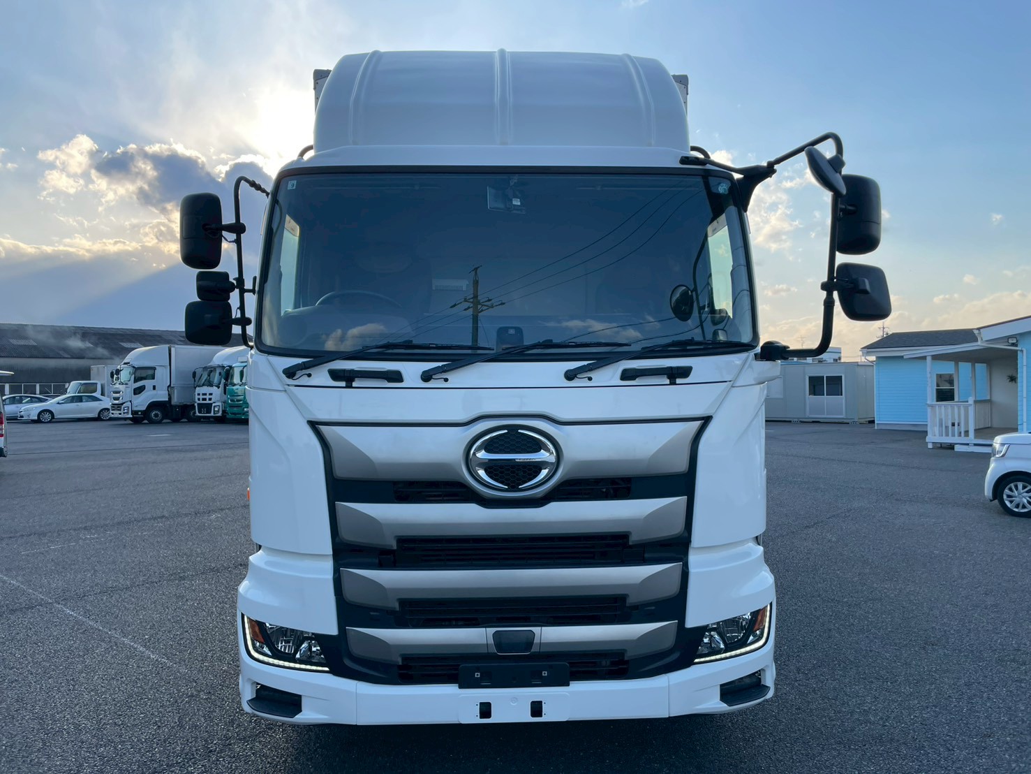 日野   アルミウィング 2DG-FW1AHG